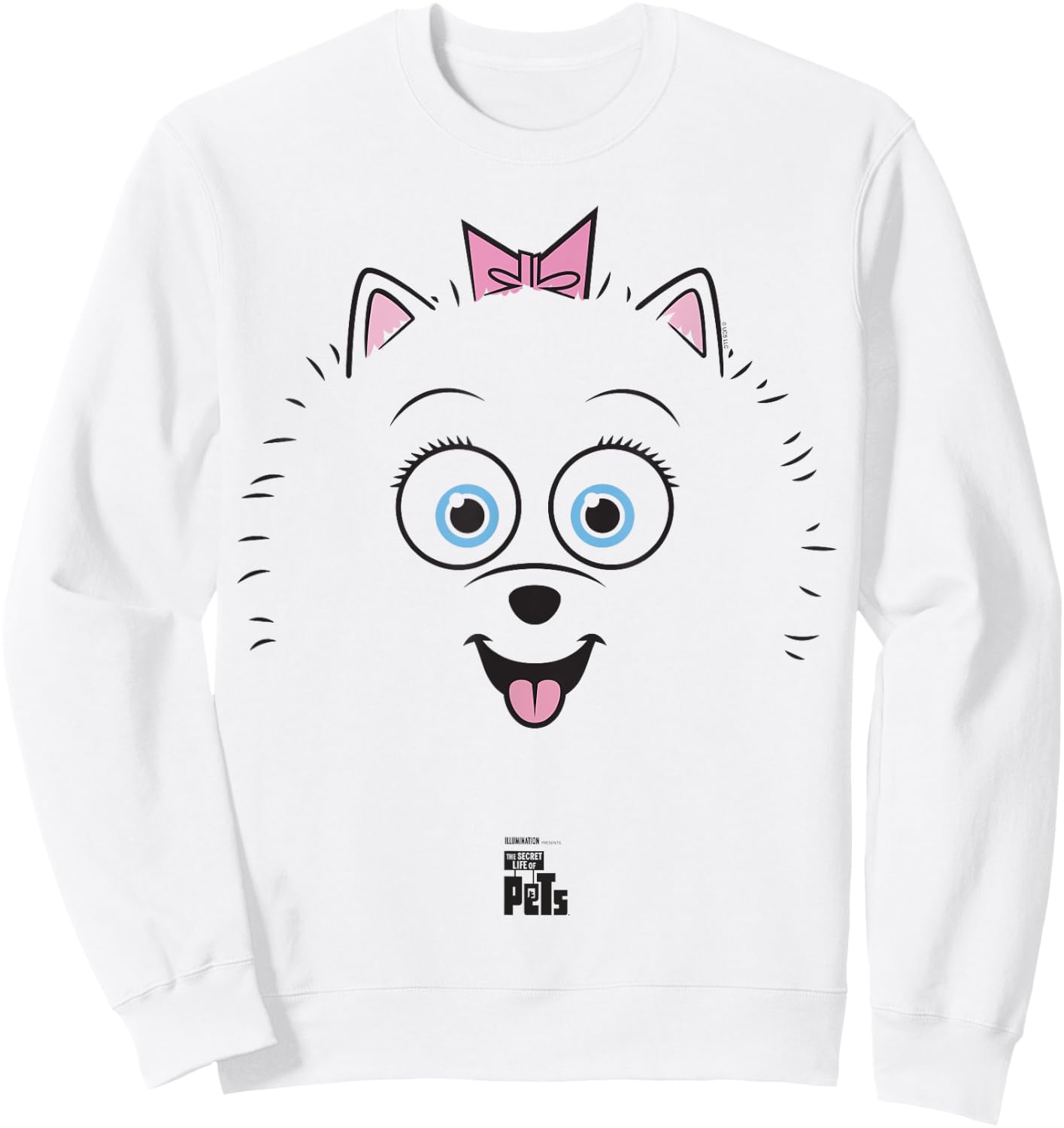 The Secret Life of Pets Gidget Big Face Sweatshirt - Sweatshirt | White
