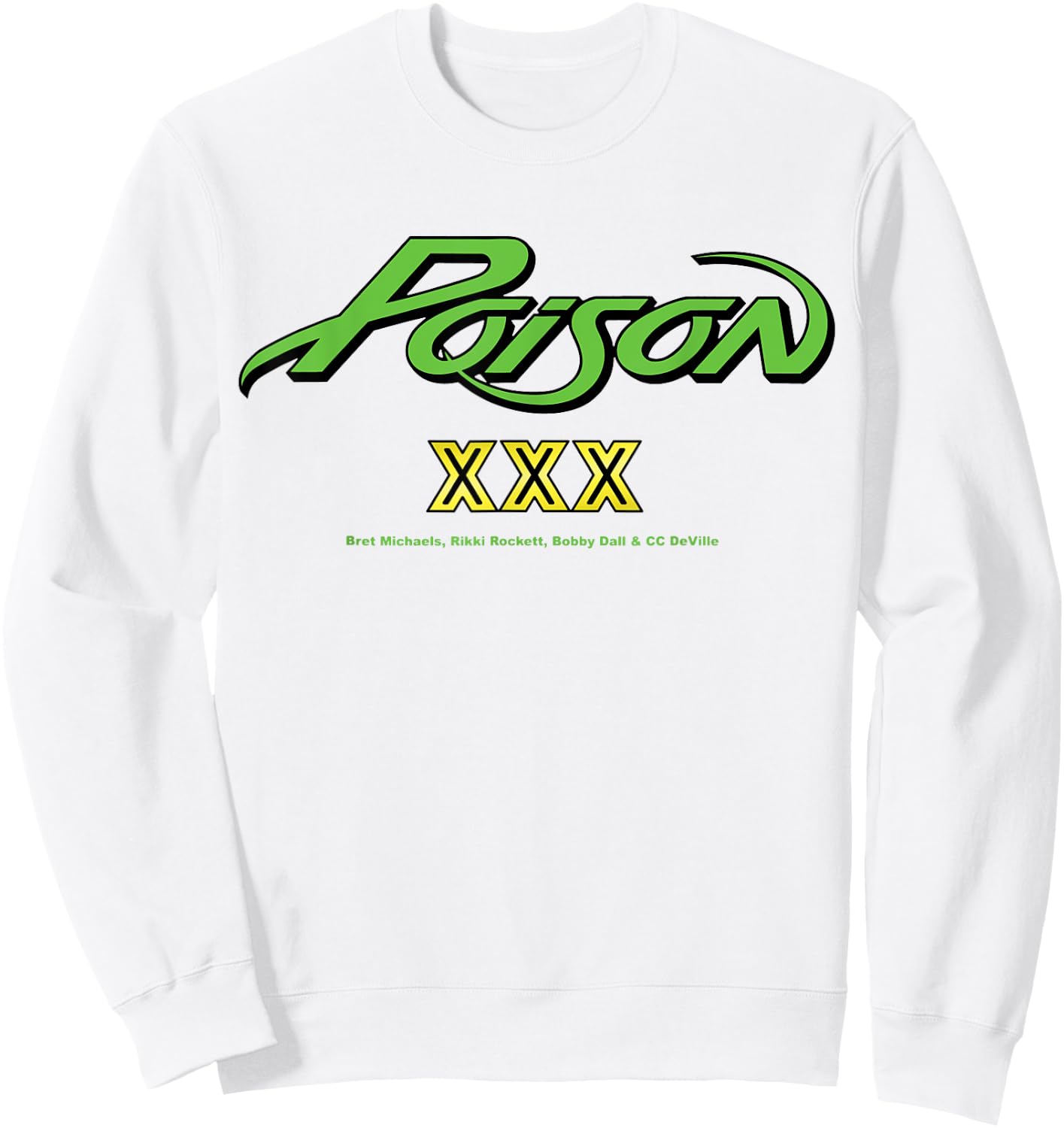 Poison - XXX Sweatshirt - Sweatshirt | White