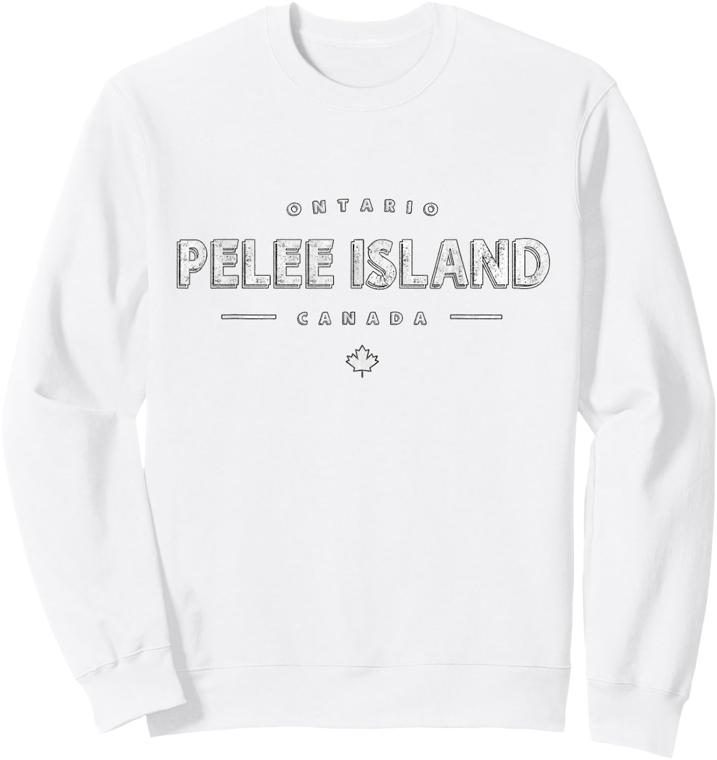 Pelee Island Ontario Canada - Pelee Island Canada Sweatshirt - Sweatshirt | White