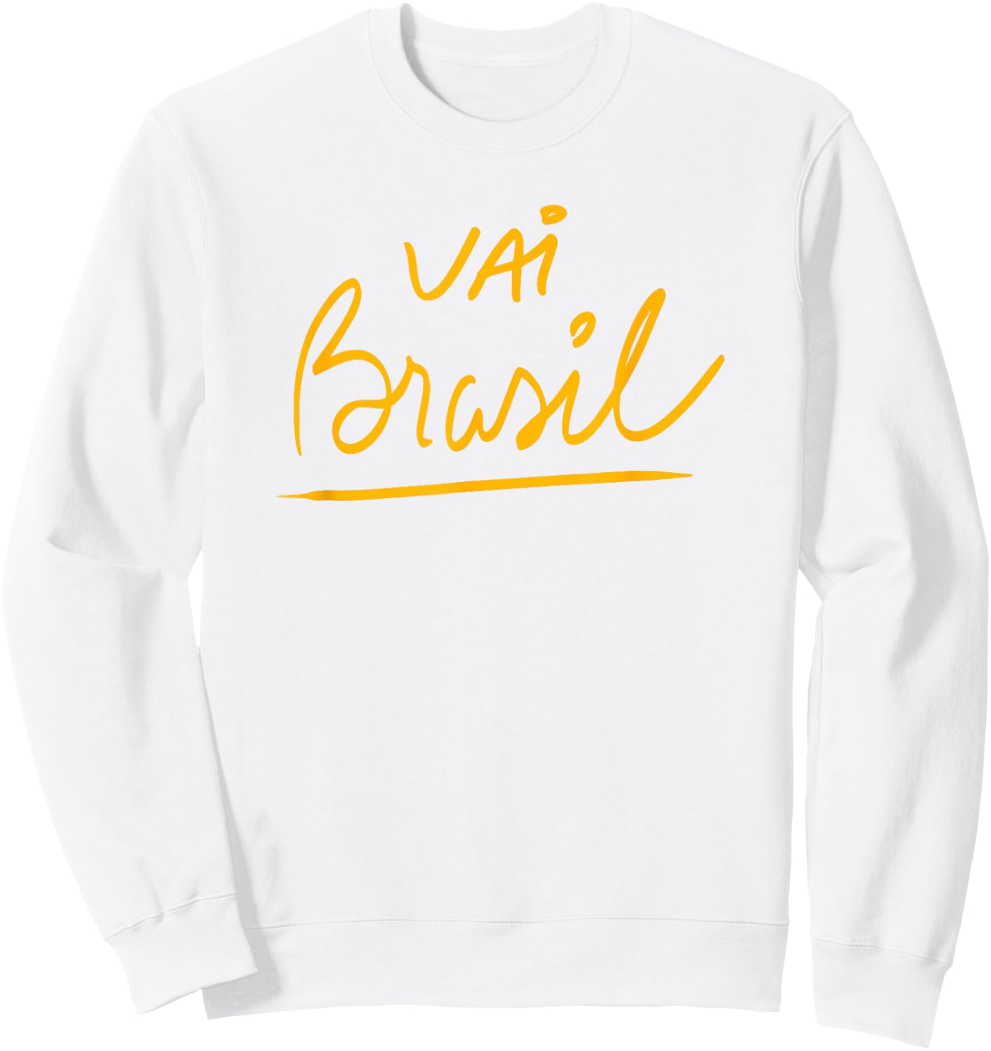 Brasil Brazil Soccer Jersey Football Brazilian Flag Camisa Sweatshirt - Sweatshirt | White