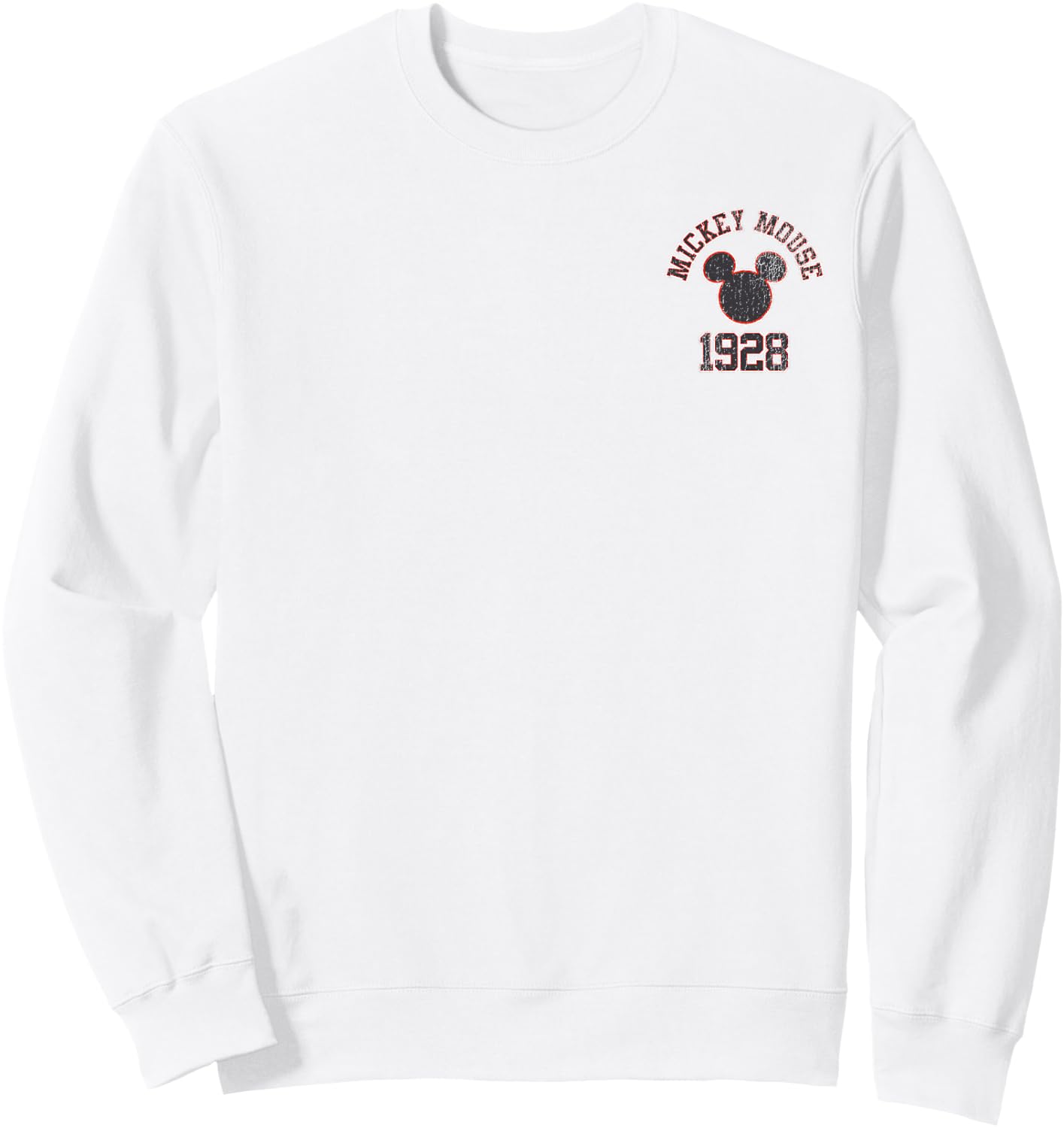 Disney Mickey and Friends Mickey Mouse 1928 Front & Back Sweatshirt - Sweatshirt | White