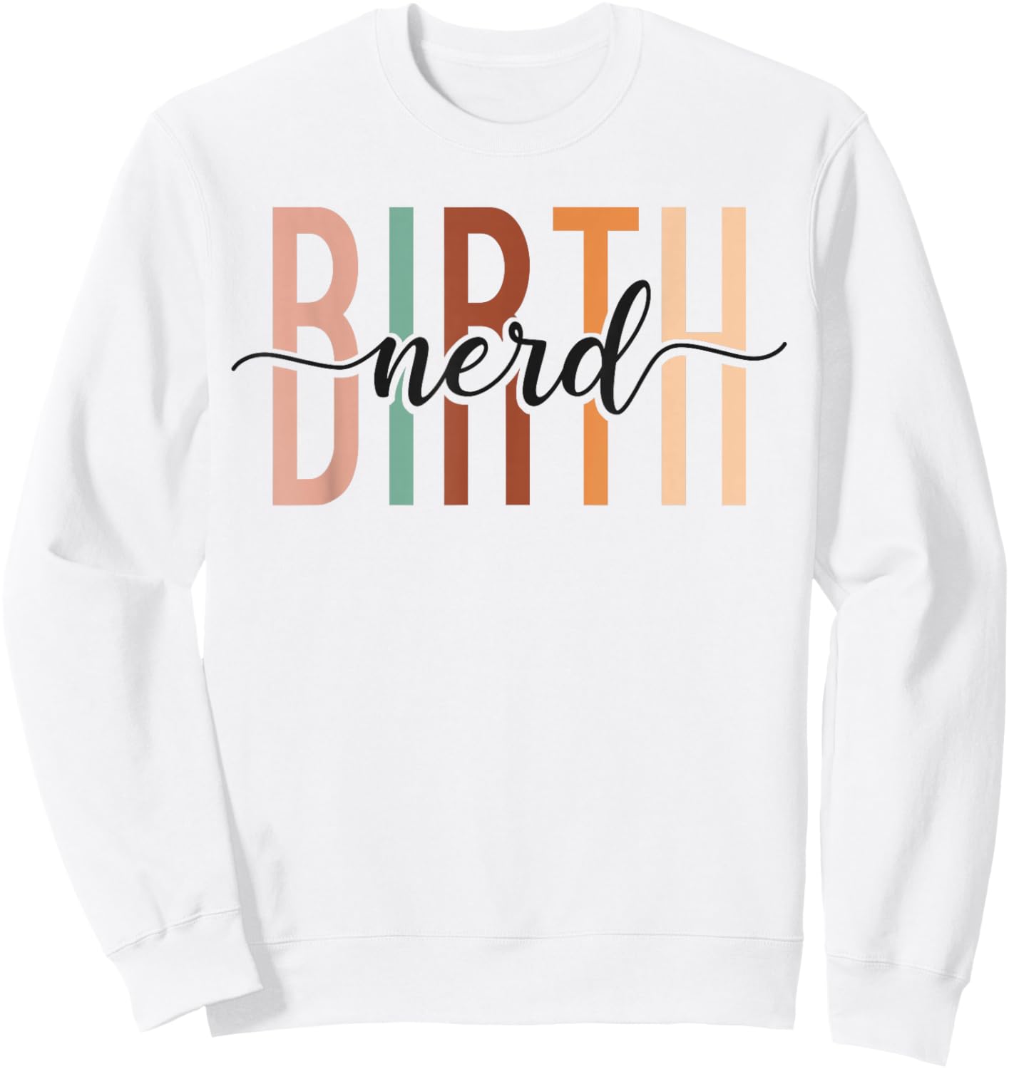LD Labour And Delivery Nurse Midwife Birth Worker Doula Sweatshirt - Sweatshirt | White