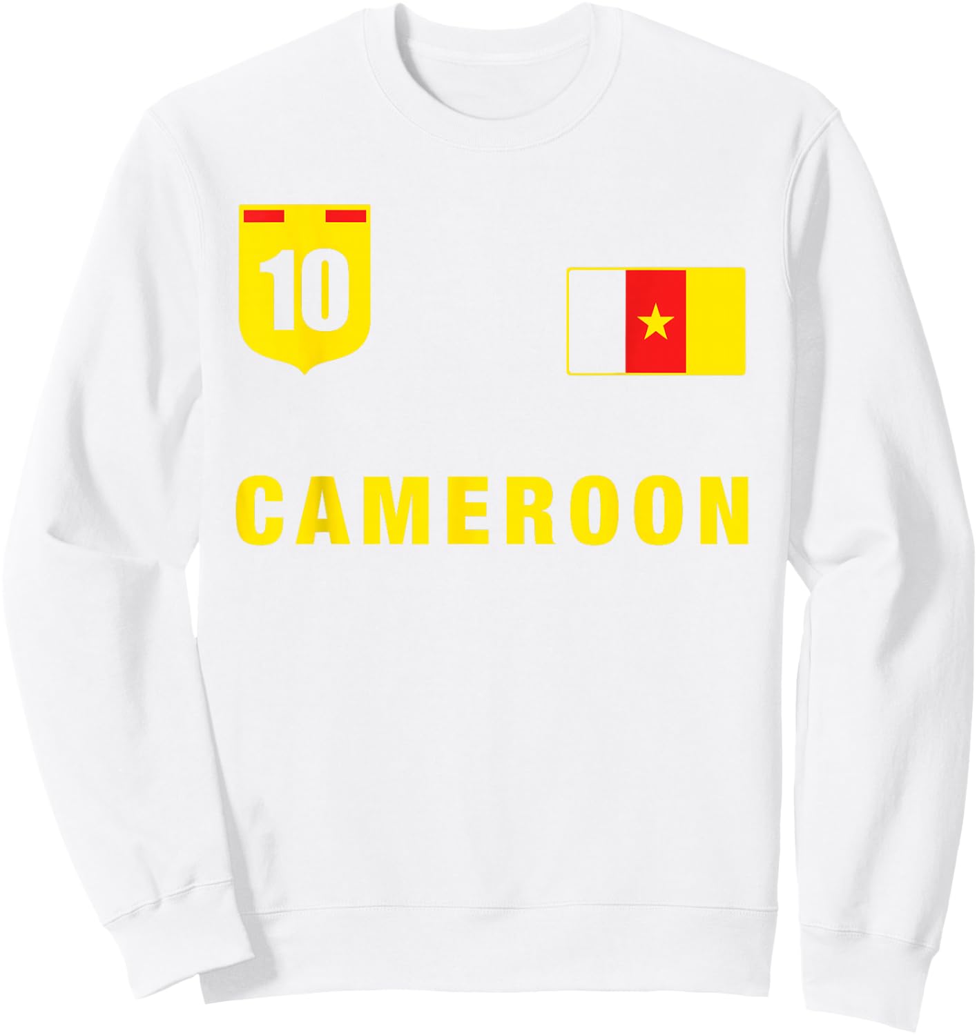 Cameroon Outfit Green Cameroon Apparel Design Men Women Kids Sweatshirt - Sweatshirt | White