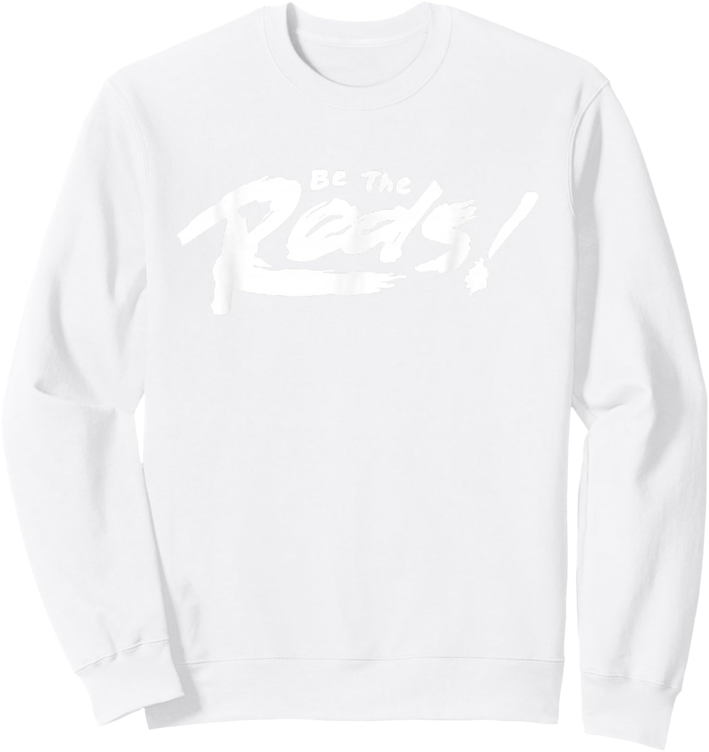 Be The Reds Korean Sweatshirt - Sweatshirt | White