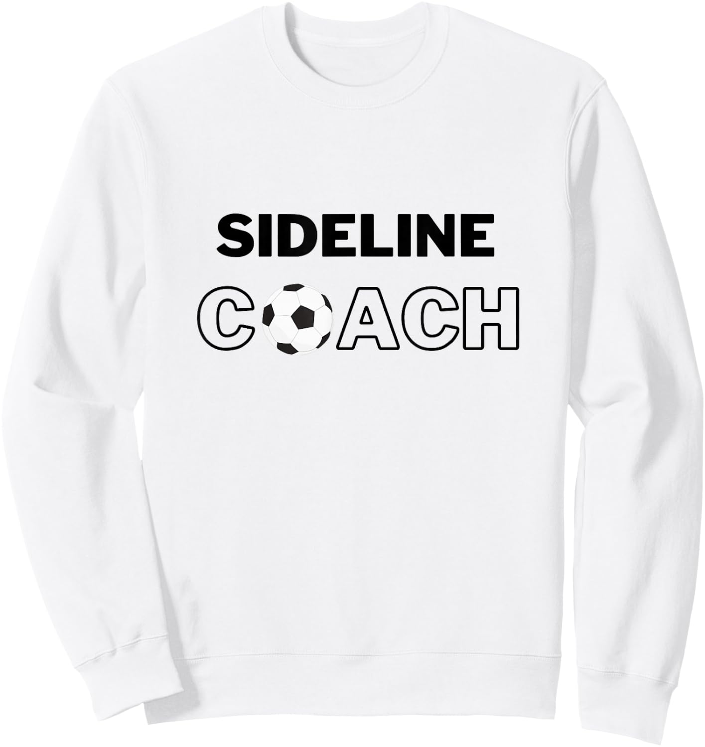 Sideline Coach Sport Sweatshirt - Sweatshirt | White