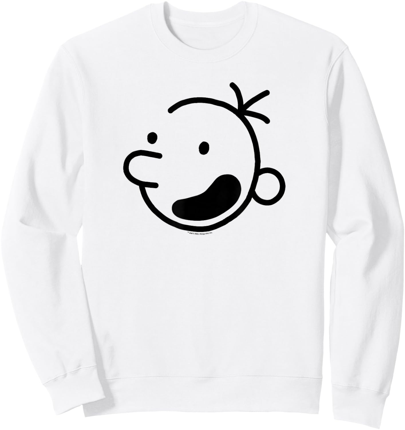 Diary of a Wimpy Kid Wimpy Kid Head Small Sweatshirt - Sweatshirt | White