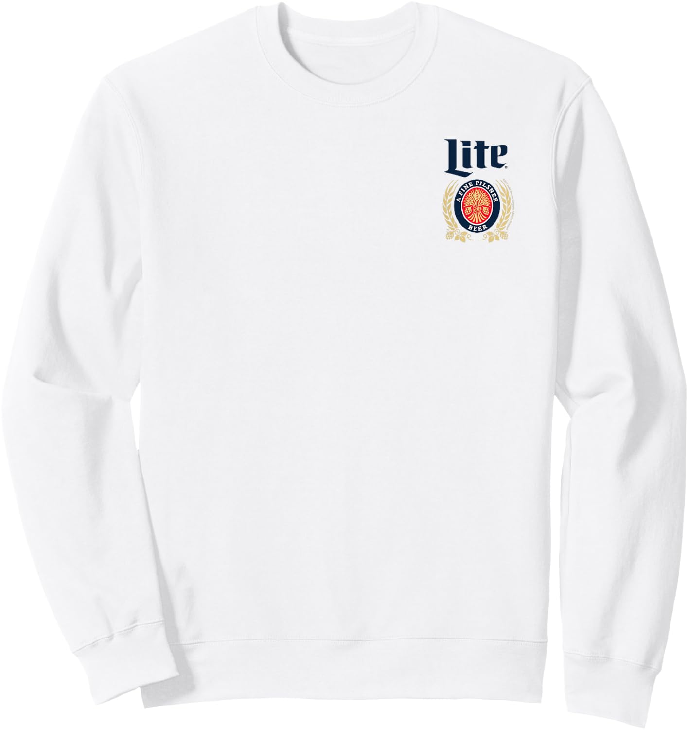 Miller Lite - Logo Sweatshirt - Sweatshirt | White