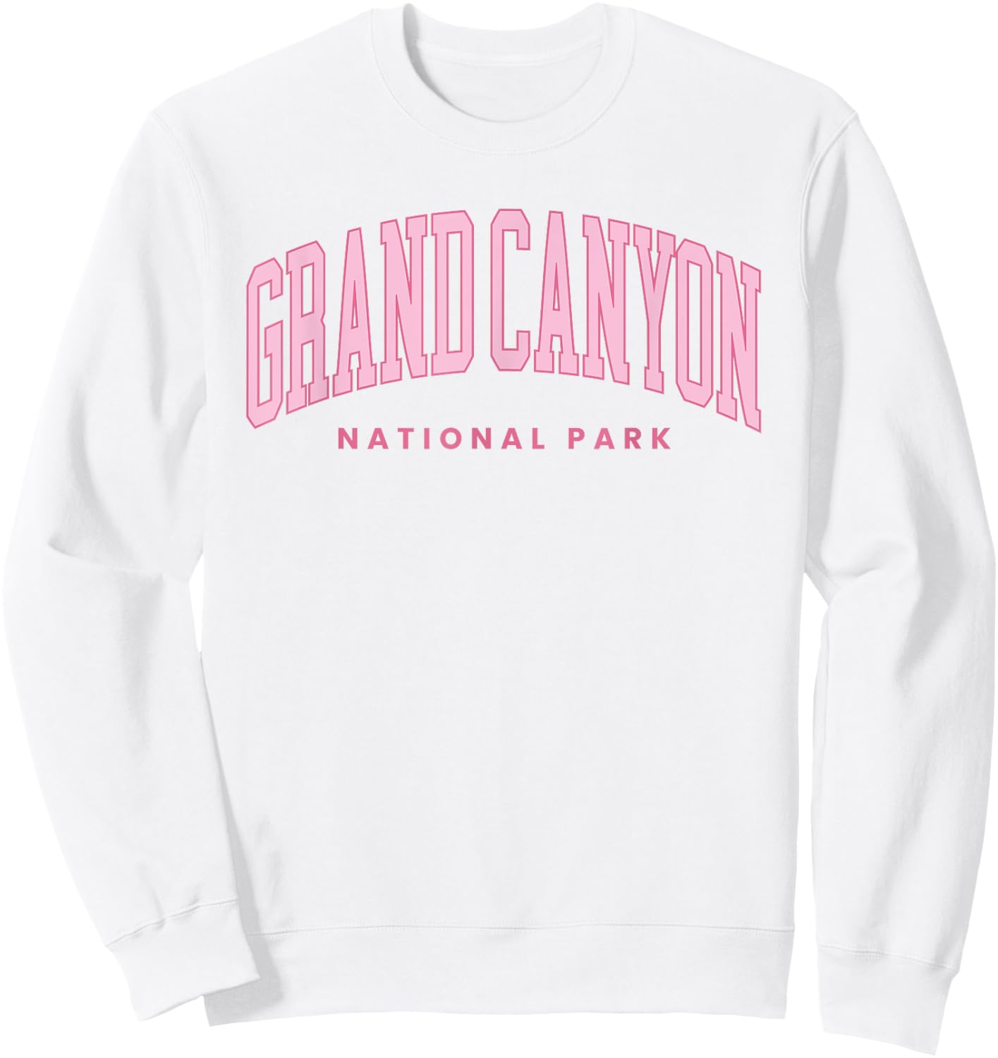 Grand Canyon National Park Arizona Preppy Throwback Sweatshirt - Sweatshirt | White
