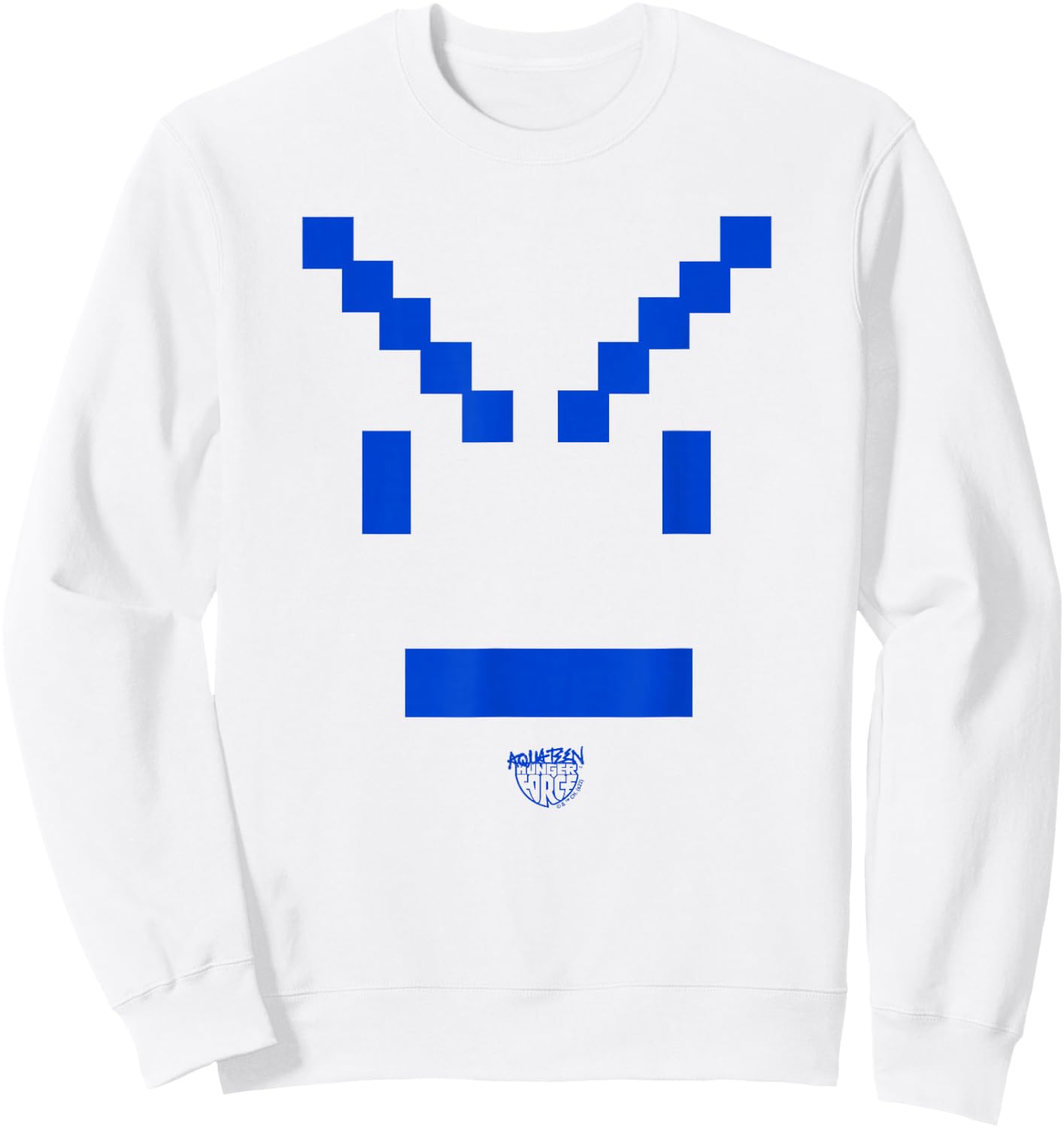 Aqua Teen Hunger Force Err Big Face Sweatshirt - Sweatshirt | White