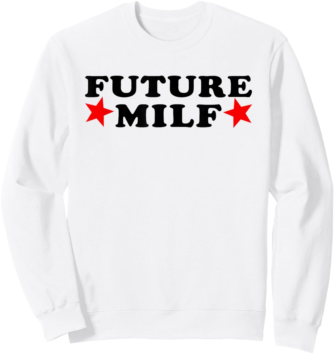 Funny Future Puma I Love Milfs Sweatshirt - Sweatshirt | White