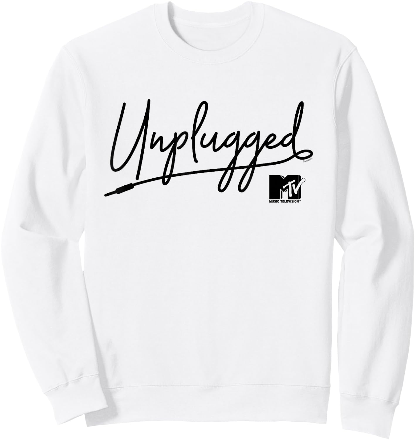 MTV Unplugged - MTV Unplugged Sweatshirt - Sweatshirt | White