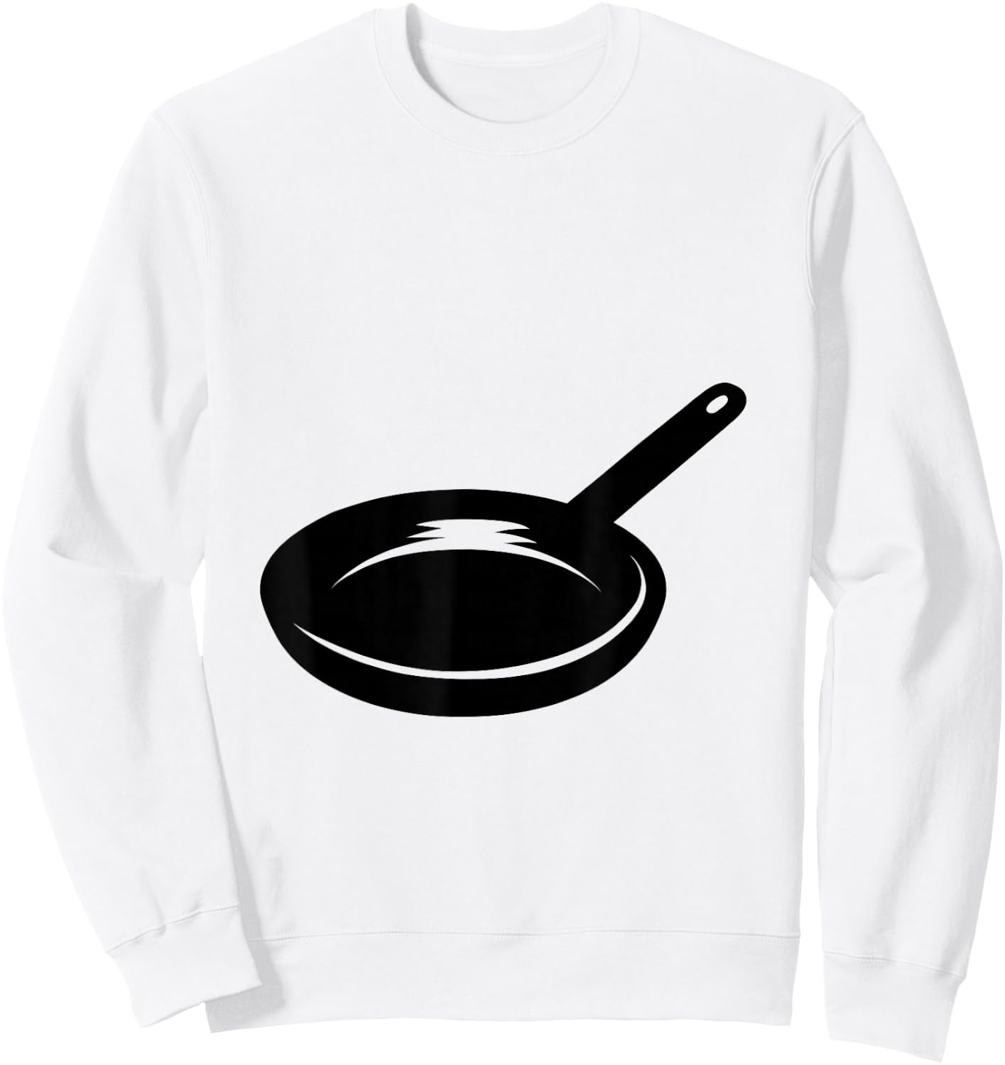 Frying Pan Costume Sweatshirt - Sweatshirt | White