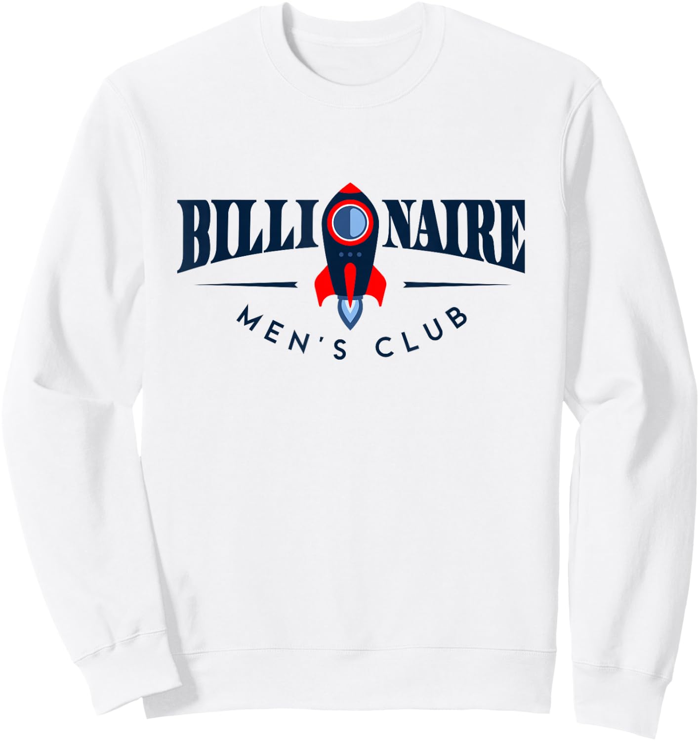 Billionaire Men's Club Sweatshirt - Sweatshirt | White