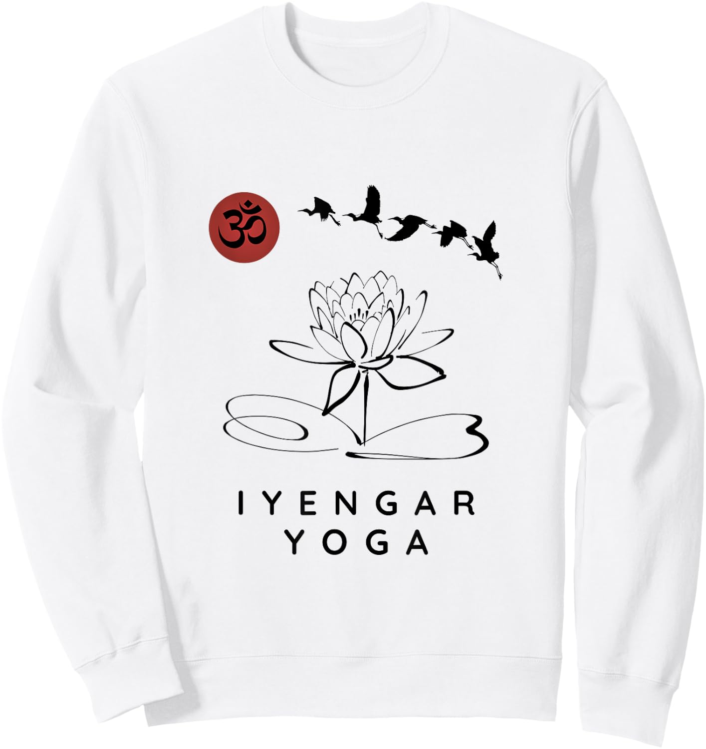 Iyengar Yoga Instructor / Iyengar Yoga Beginner Design Sweatshirt - Sweatshirt | White