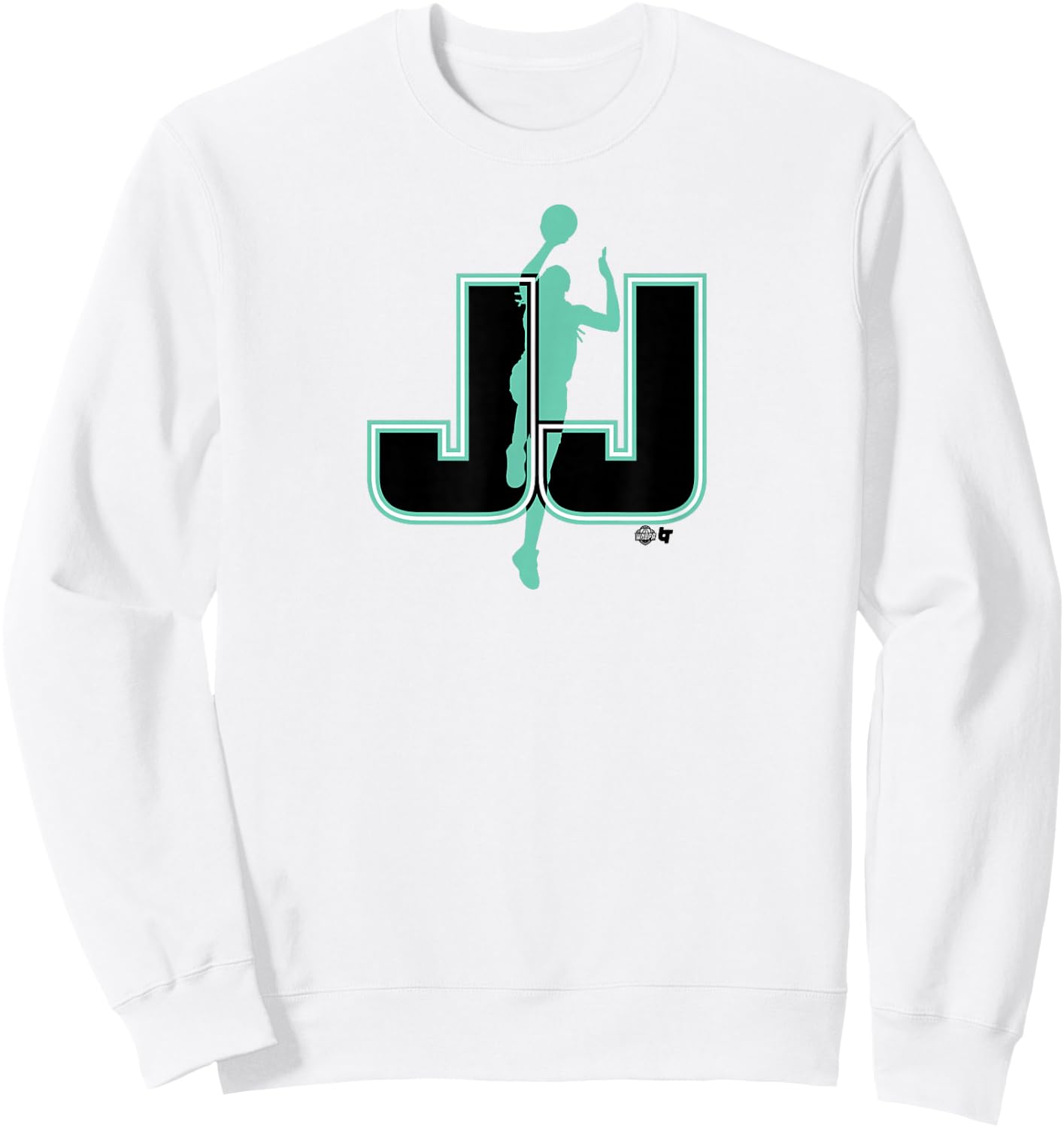 BreakingT Jonquel Jones - JJ - New York Basketball Sweatshirt - Sweatshirt | White
