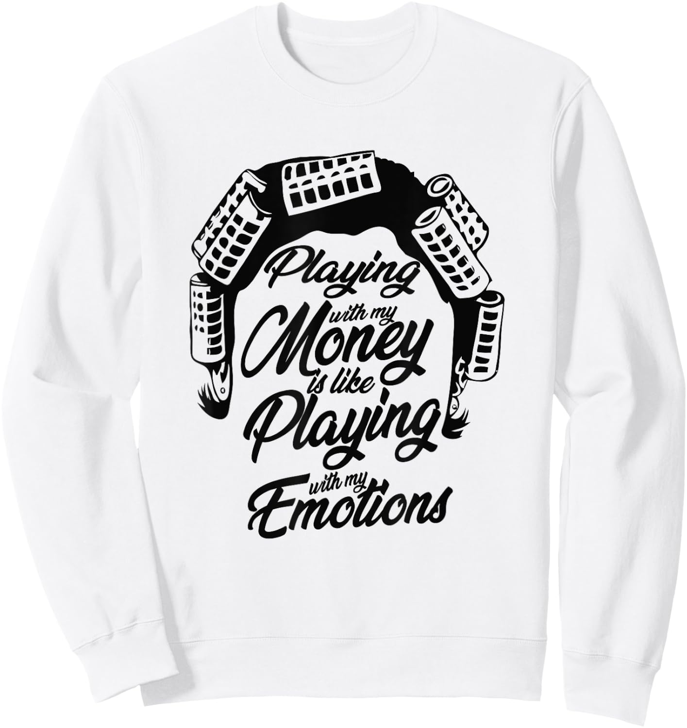 Vintage 90s Graphic Graphic Vintage 90s Sweatshirt - Sweatshirt | White