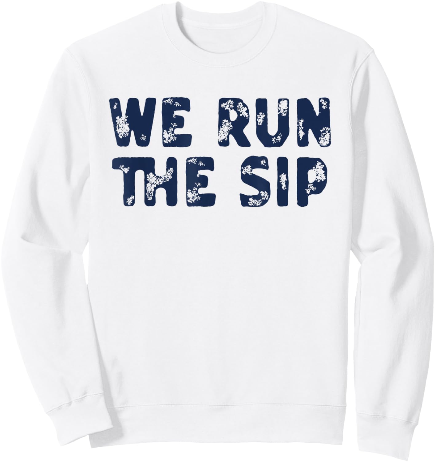 Mississippi We Run The Sip Sweatshirt - Sweatshirt | White