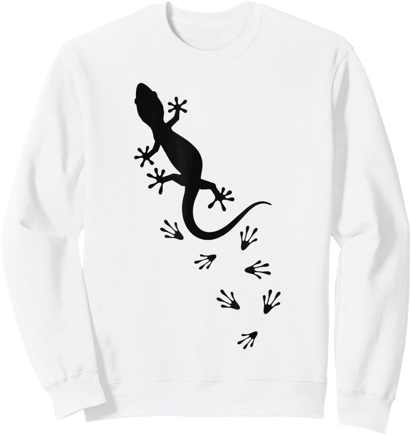 Cool Lizard Herpetology Reptile Lover Funny Lizard Retro Sweatshirt - Sweatshirt | White
