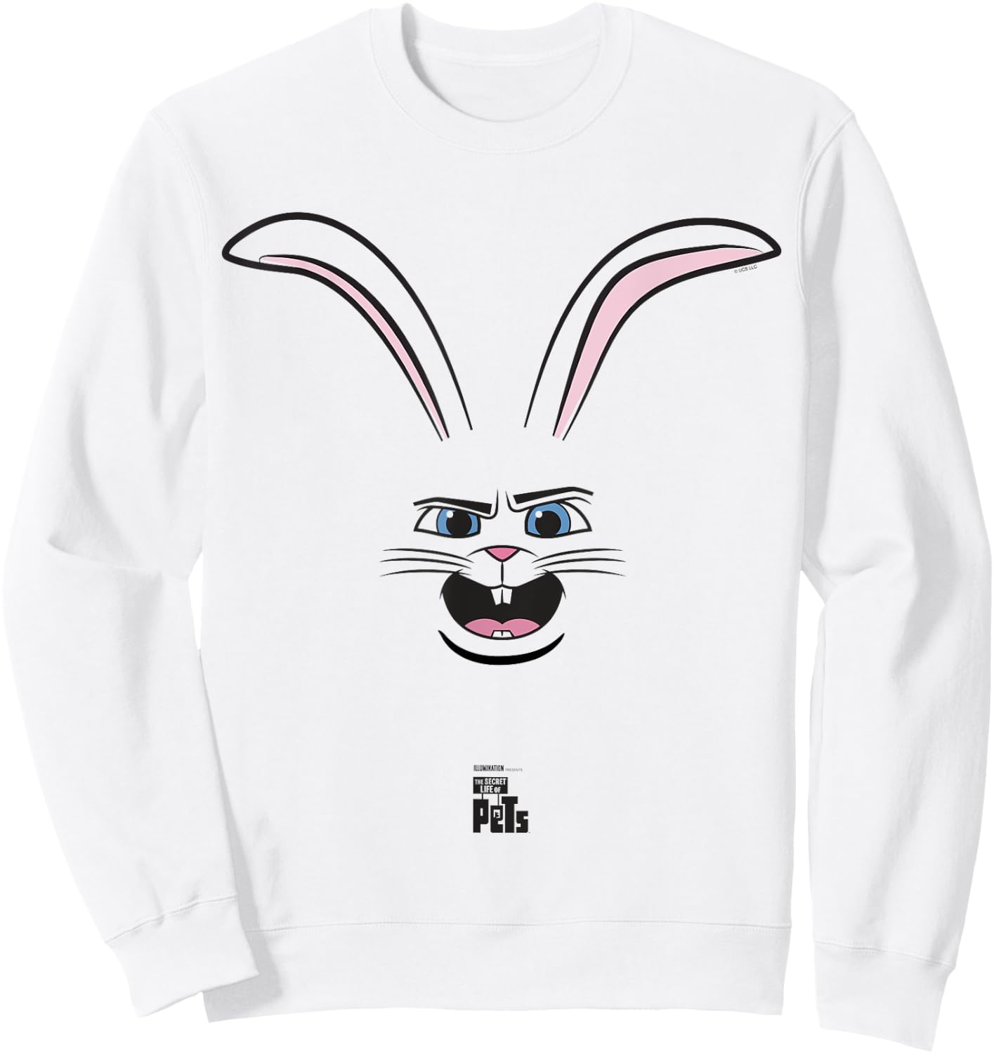 The Secret Life of Pets Snowball Big Face Sweatshirt - Sweatshirt | White