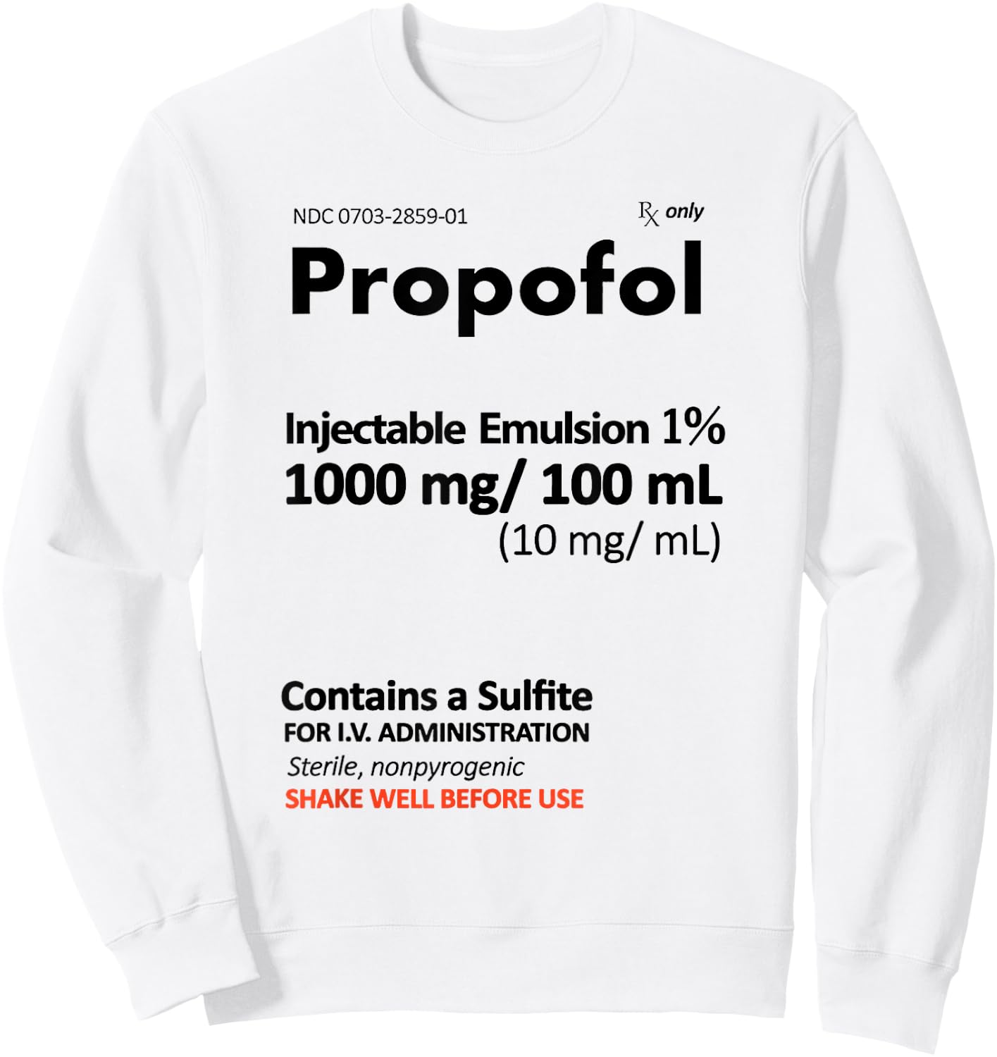 PROPOFOL Women's Classic Fit Grey Cotton Sweatshirt - Sweatshirt | White