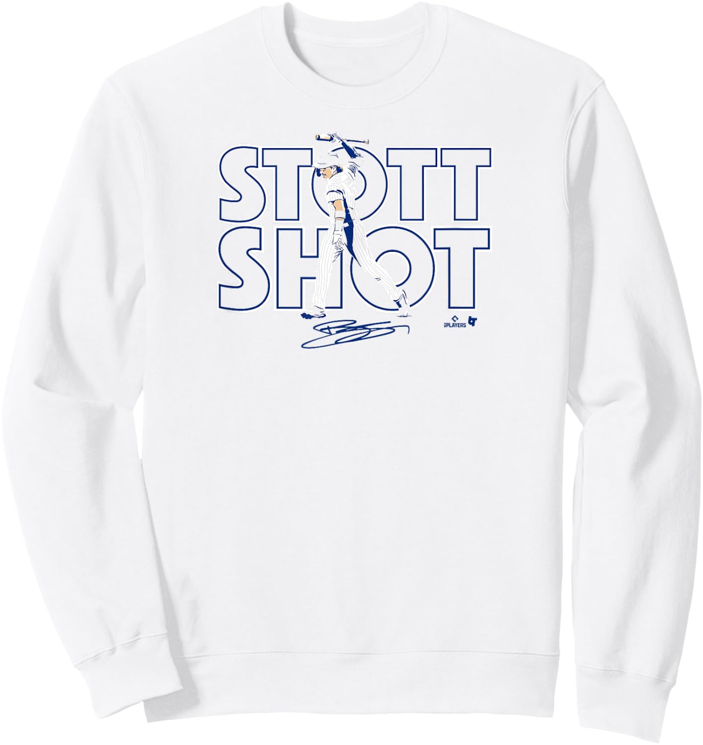 Bryson Stott - Stott Shot - Philadelphia Baseball Sweatshirt - Sweatshirt | White