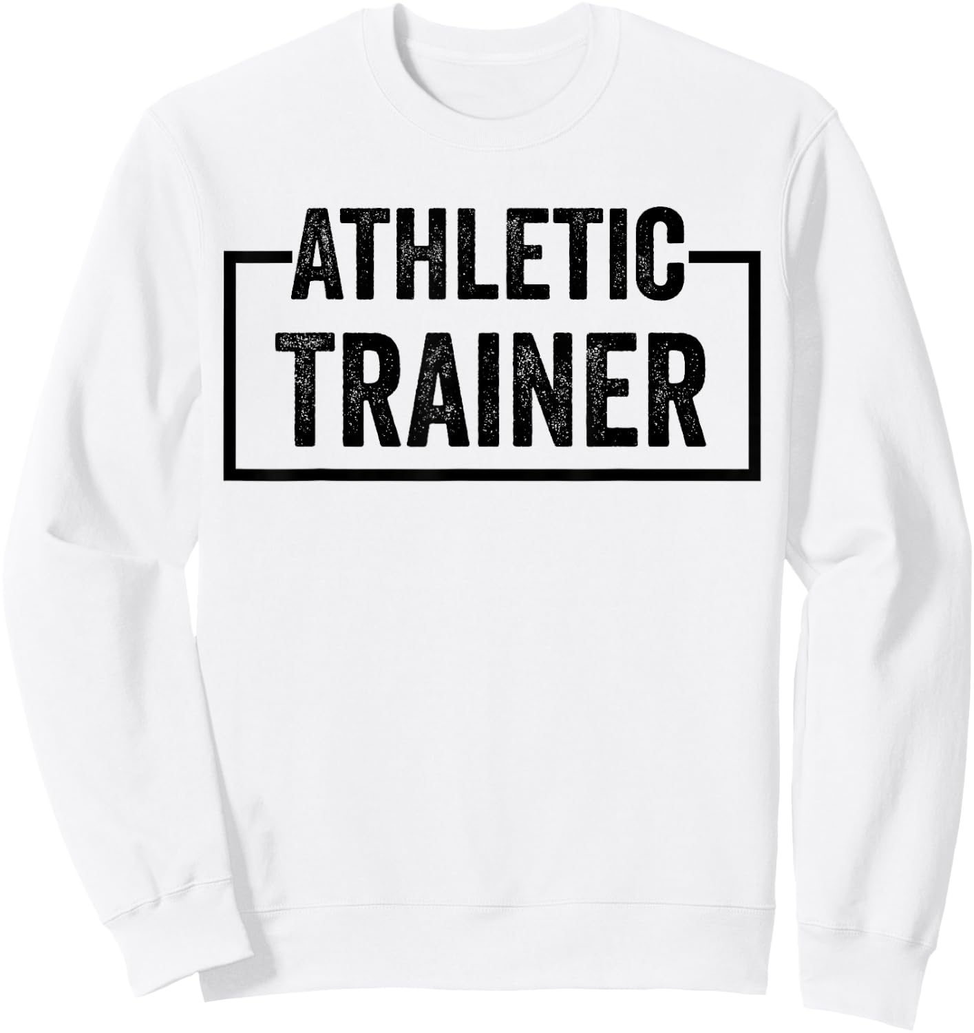 Athletic Trainer Sweatshirt - Sweatshirt | White