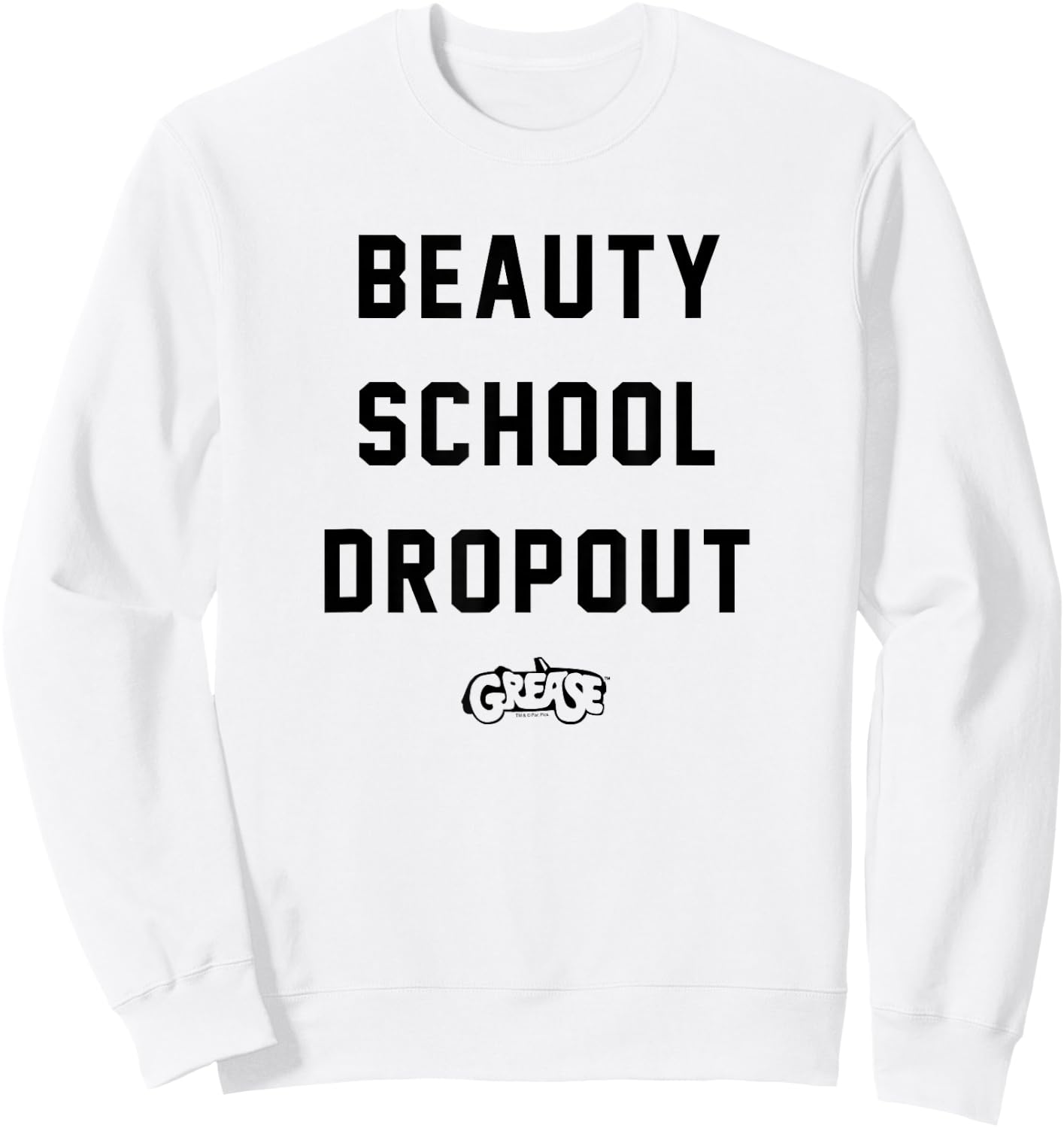 Grease - Beauty School Dropout Sweatshirt - Sweatshirt | White