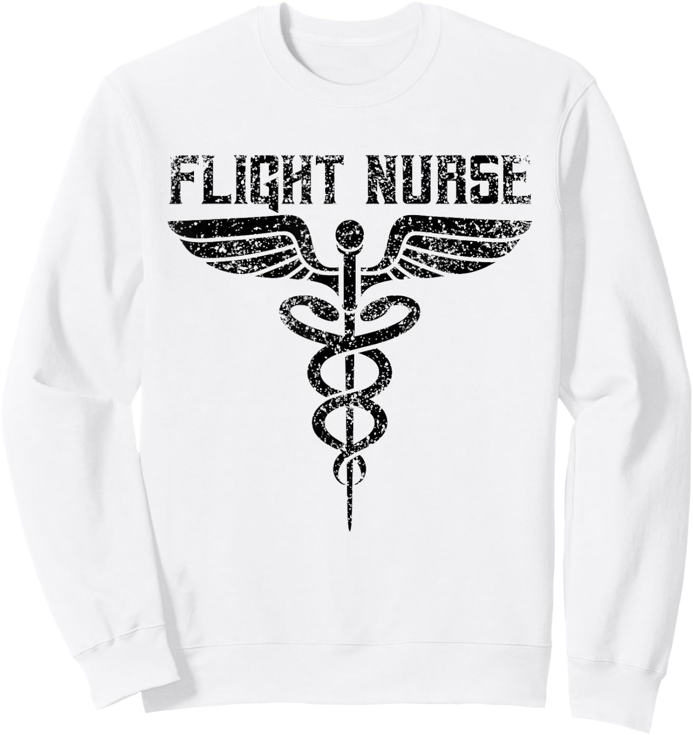 Flight Nurse Job Medic Team Sweatshirt - Sweatshirt | White