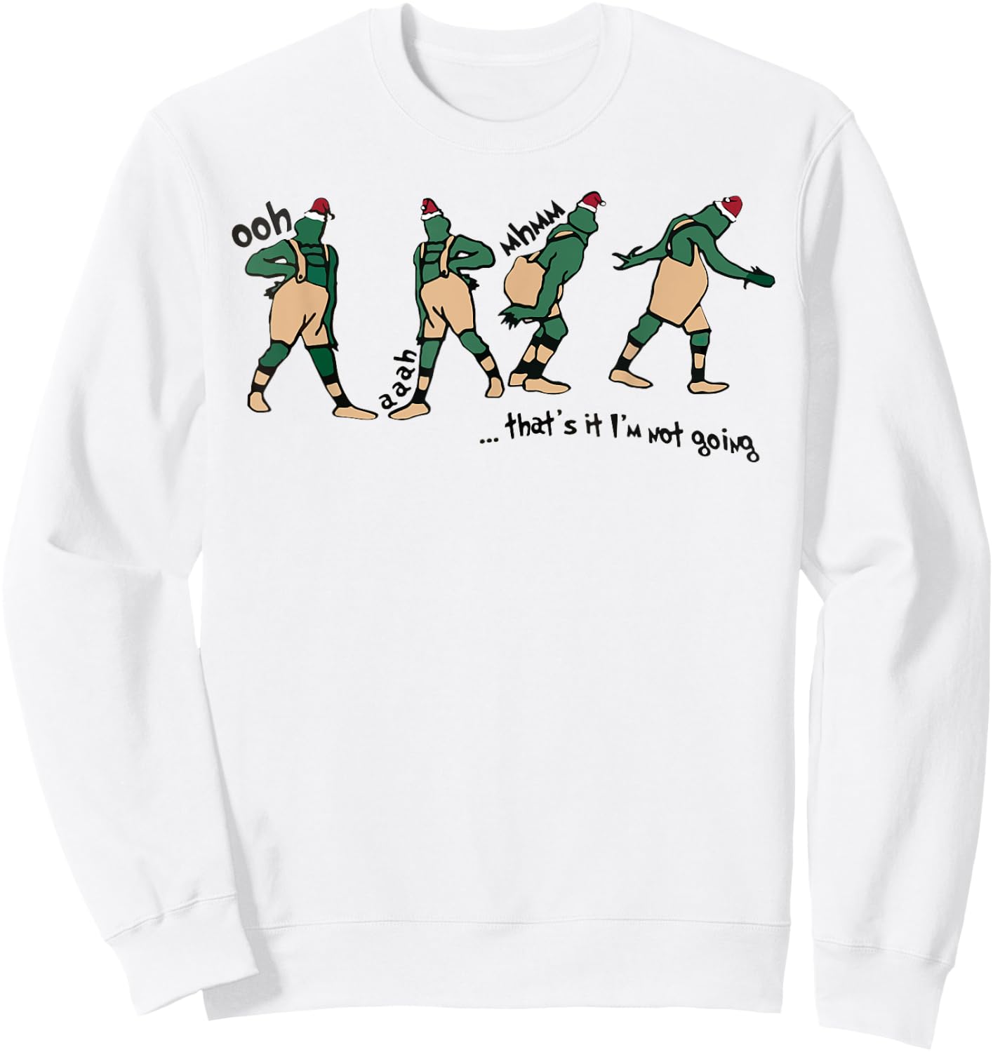 That's it I'm not going Sweatshirt - Sweatshirt | White