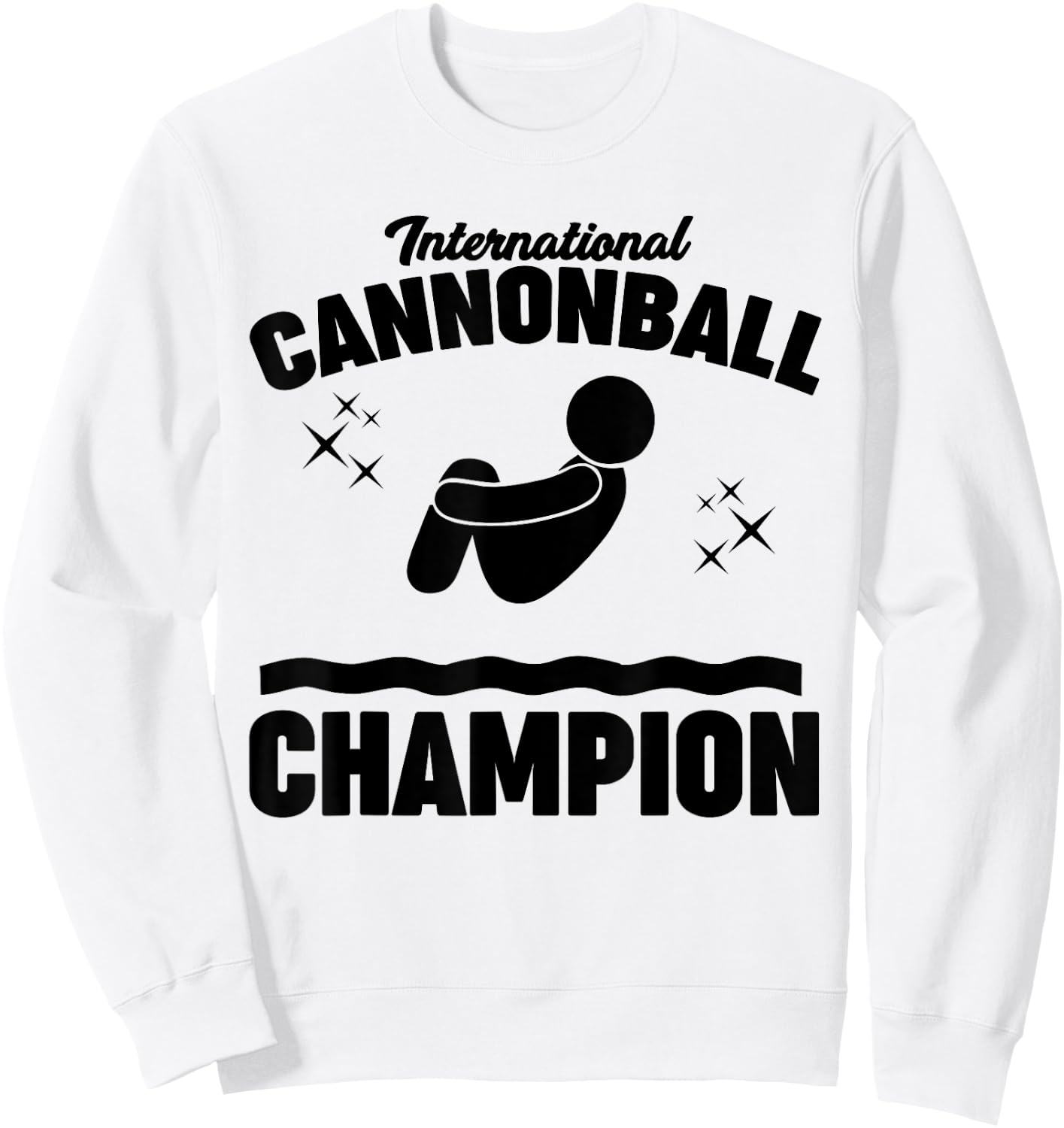 International Cannonball Champion Sweatshirt - Sweatshirt | White