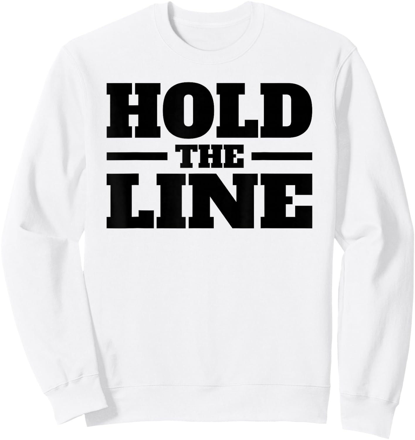 Hold the Line Sweatshirt - Sweatshirt | White