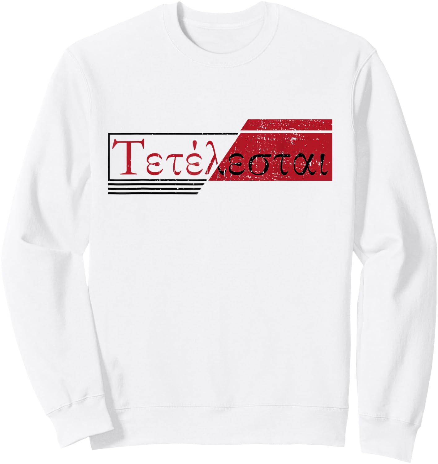 Faith in Jesus Bible God Christian Quotes Women's Blue Christian-Themed Sweatshirt - Sweatshirt | White