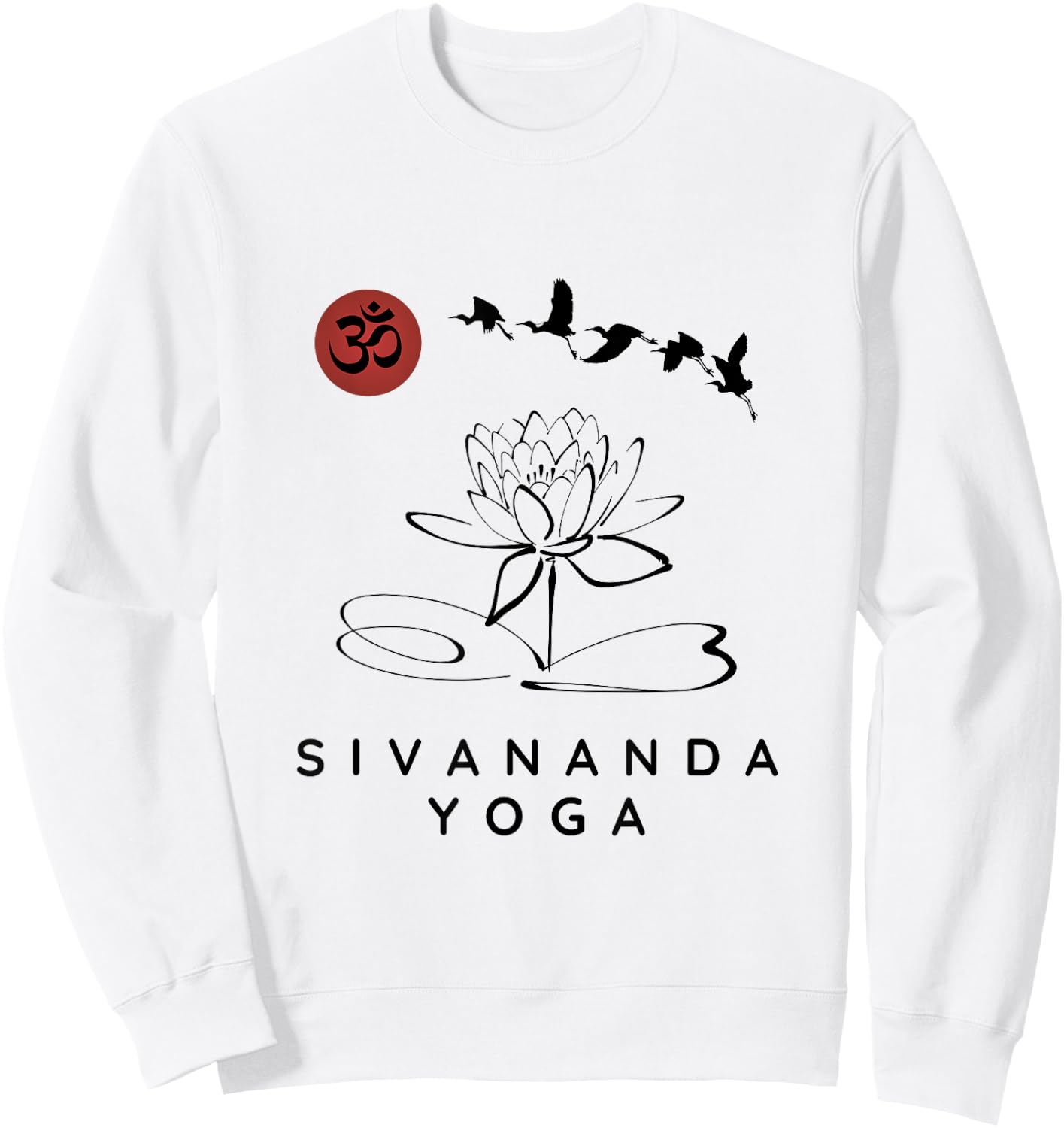 Sivananda Yoga Instructor / Sivananda Yoga Beginner Design Sweatshirt - Sweatshirt | White