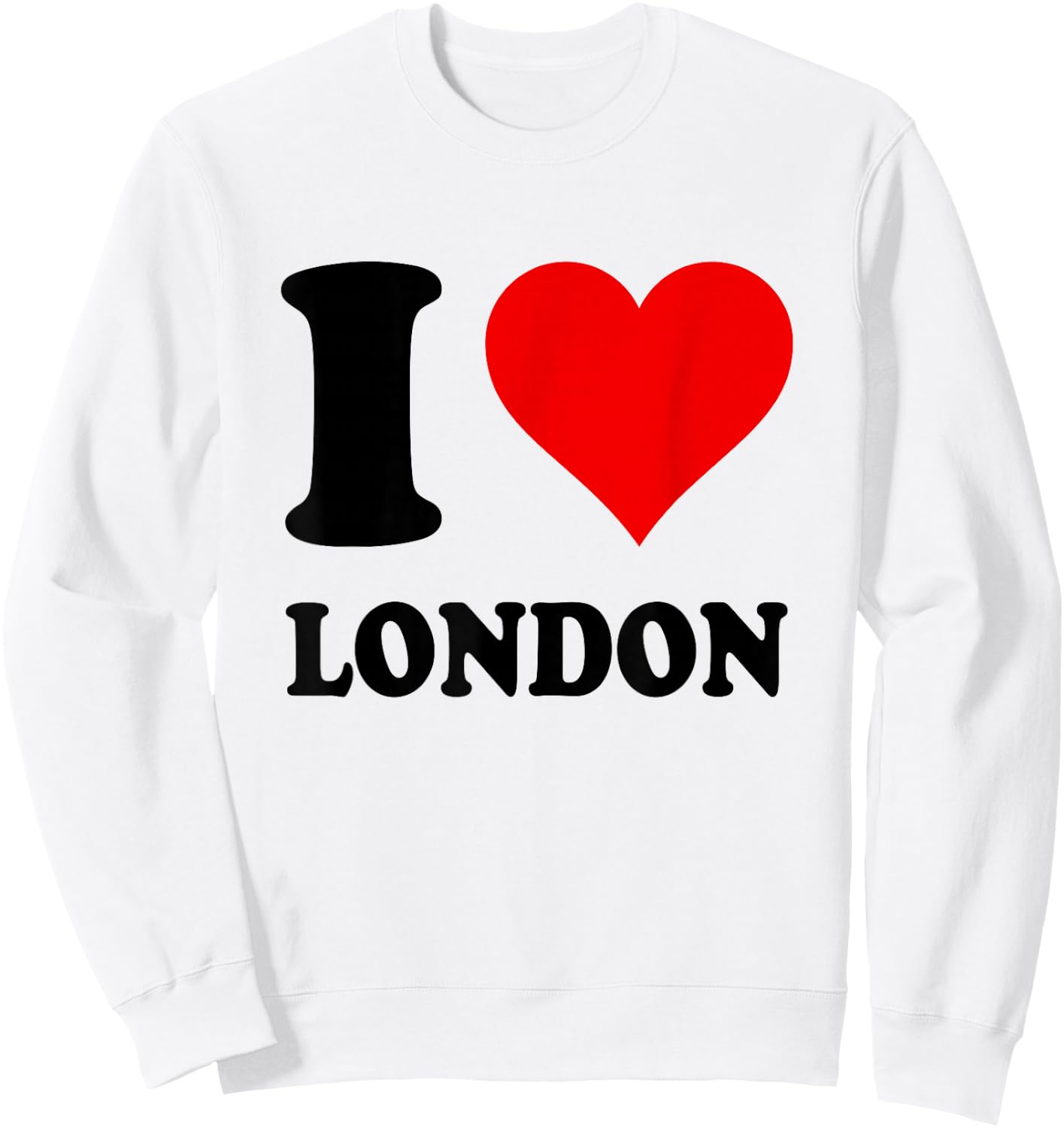 I Love London Sweatshirt - Sweatshirt | White