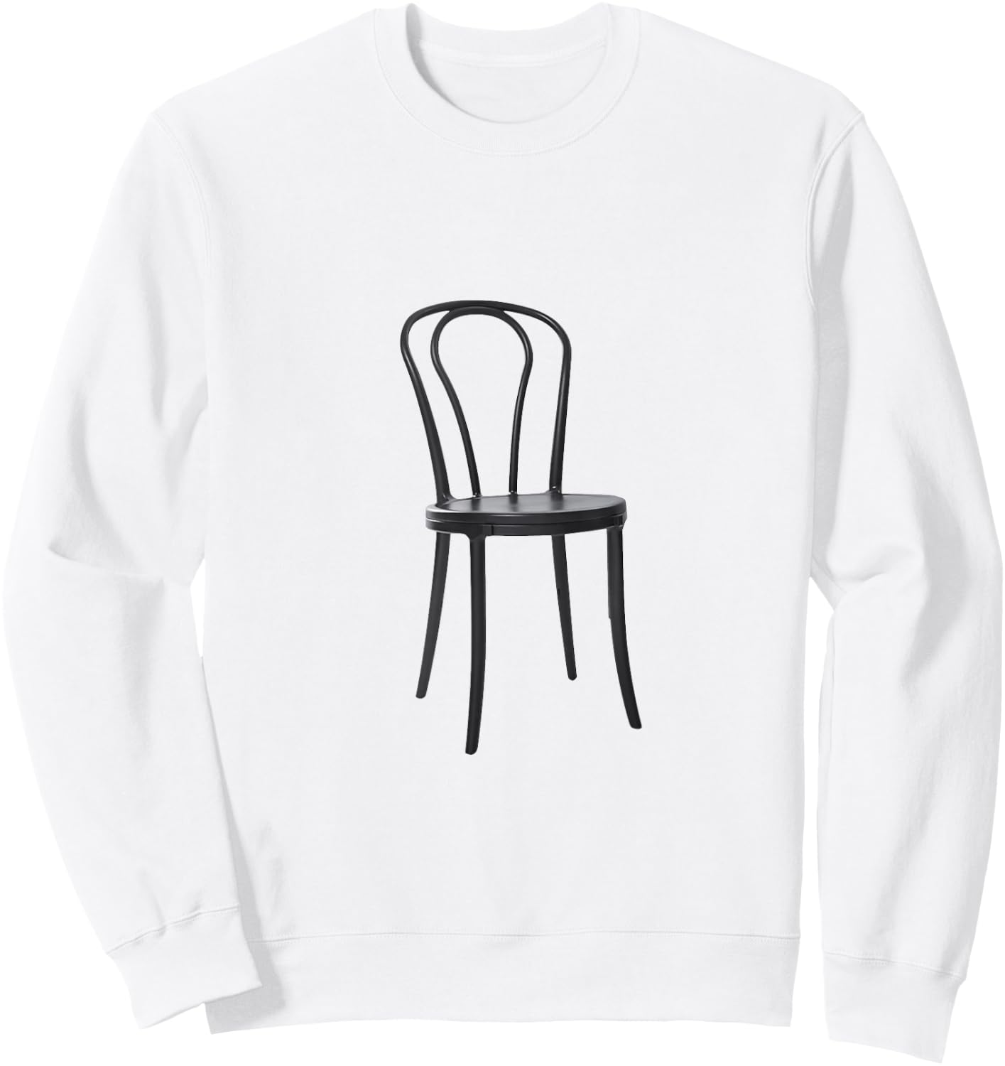Couple's Halloween Costume, Vigilante Chair Dance, Halloween Sweatshirt - Sweatshirt | White