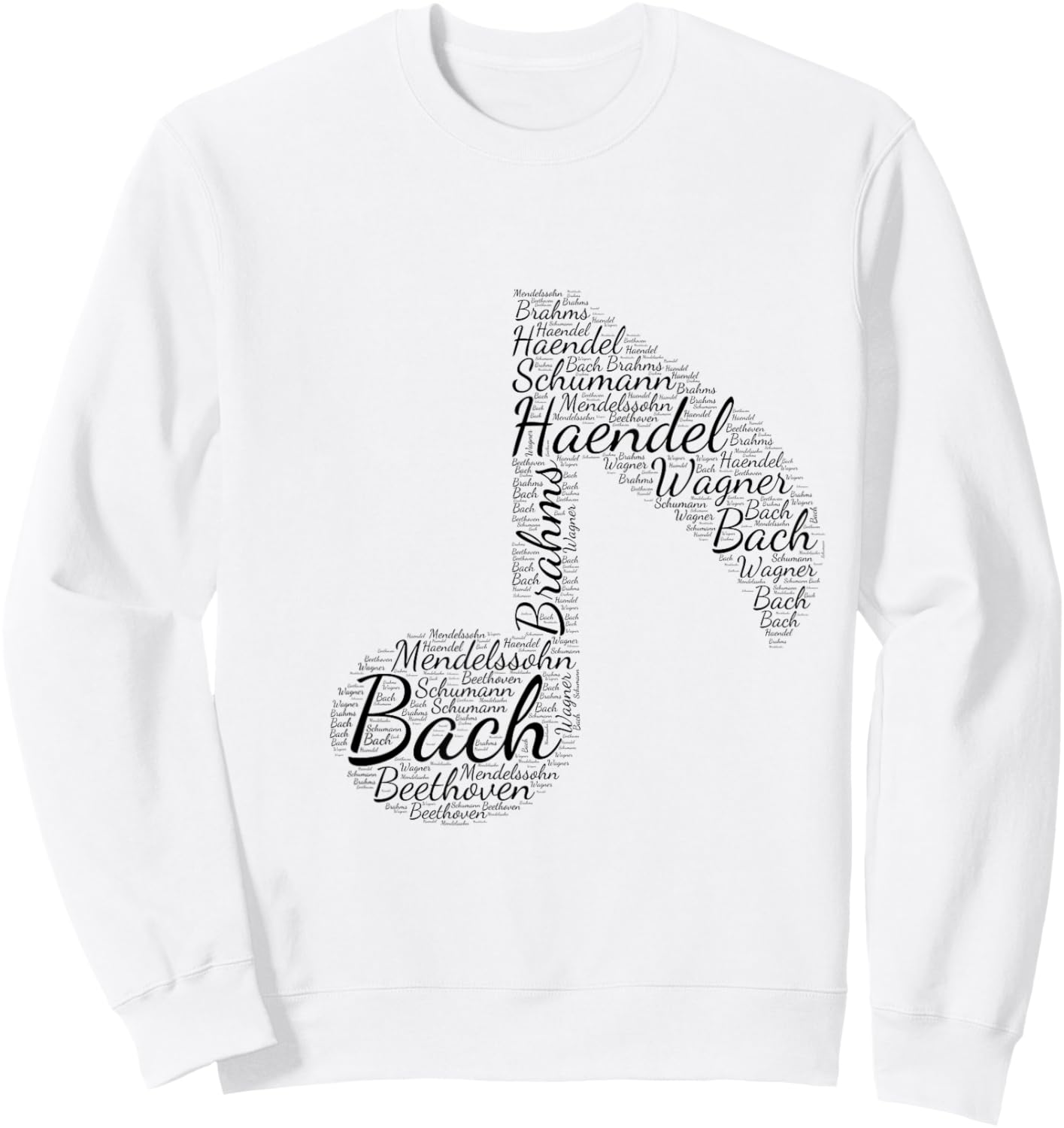 Music Note Classical music classical musicians music lovers Sweatshirt - Sweatshirt | White