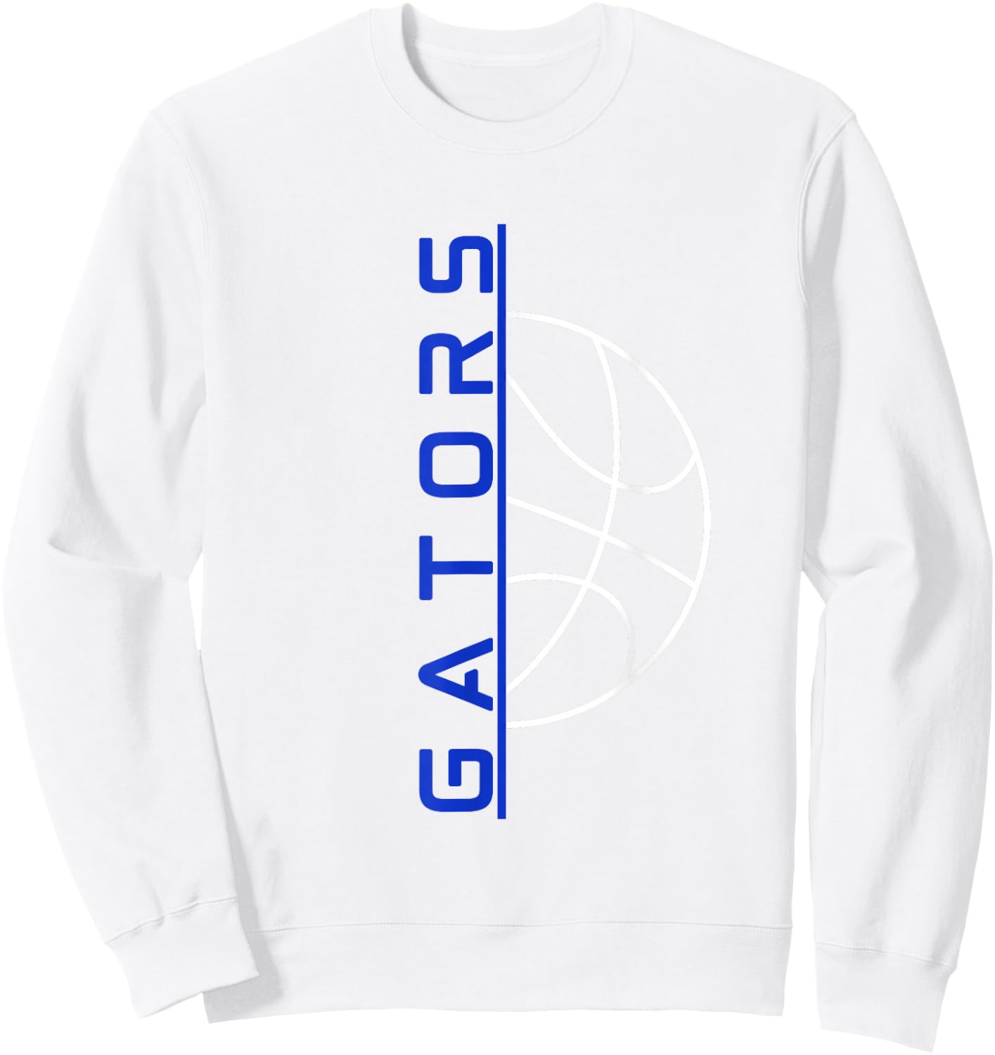 Gators Basketball Blue Sweatshirt - Sweatshirt | White