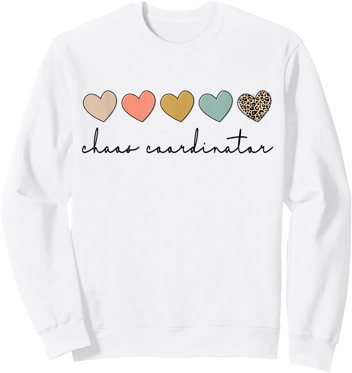 Chaos Coordinator Sweatshirt - Sweatshirt | White