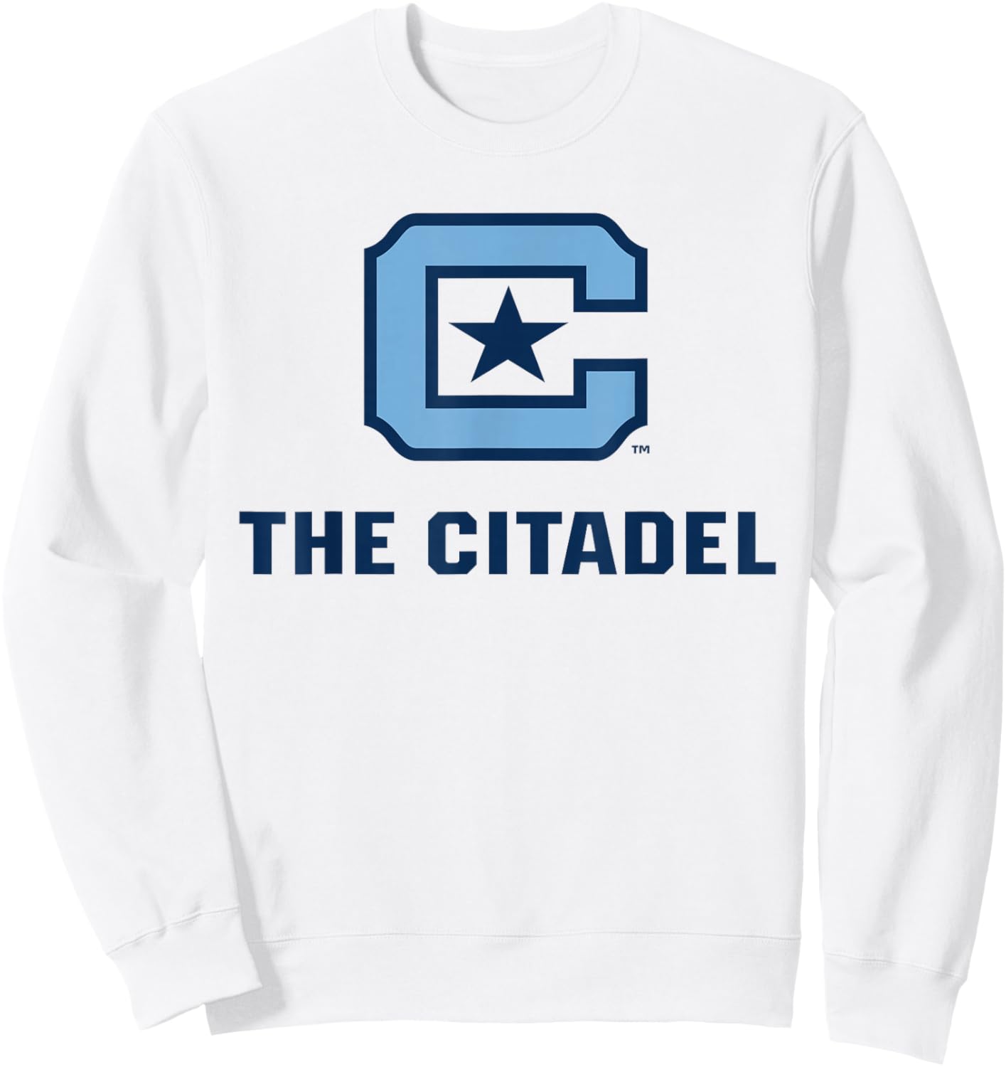The Citadel Bulldogs | Official NCAA University | NCAFCIT01 Sweatshirt - Sweatshirt | White