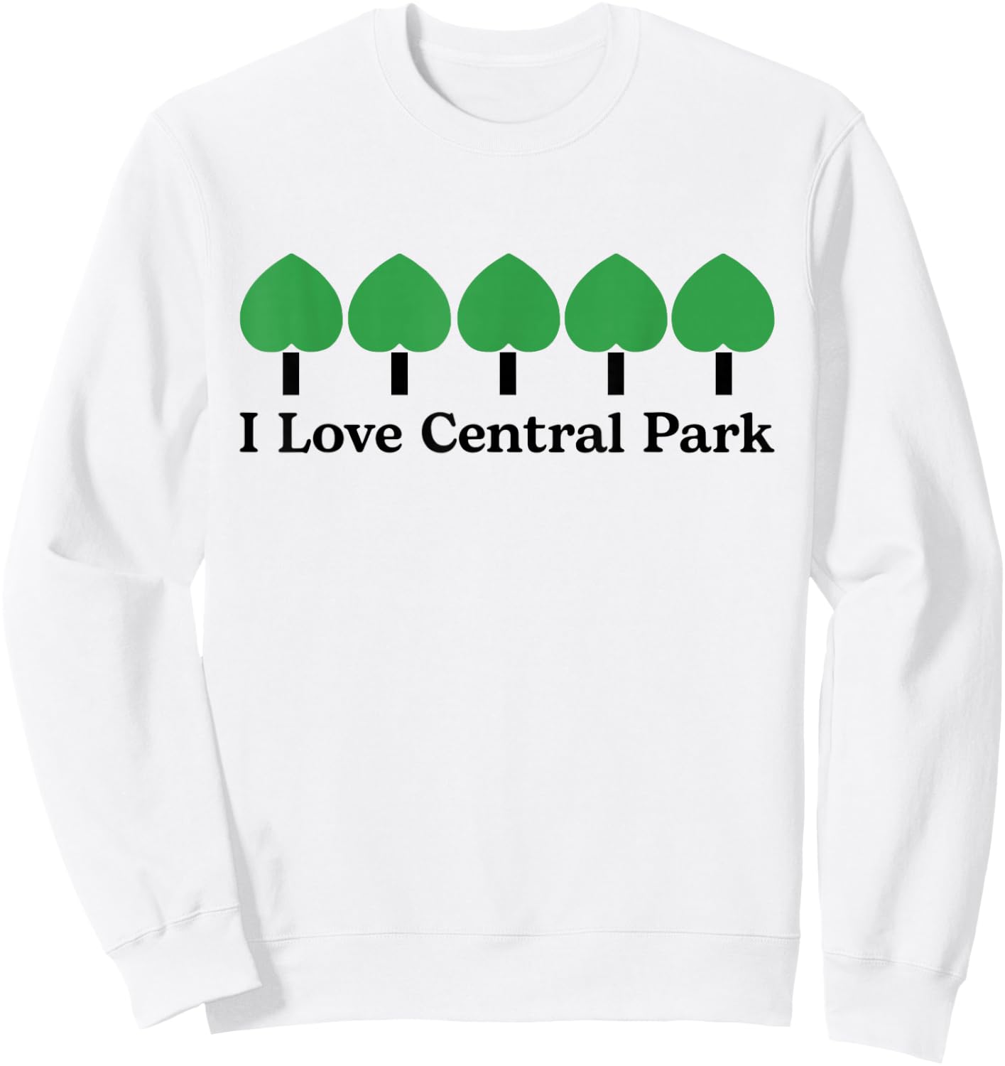 I Love Central Park Sweatshirt - Sweatshirt | White