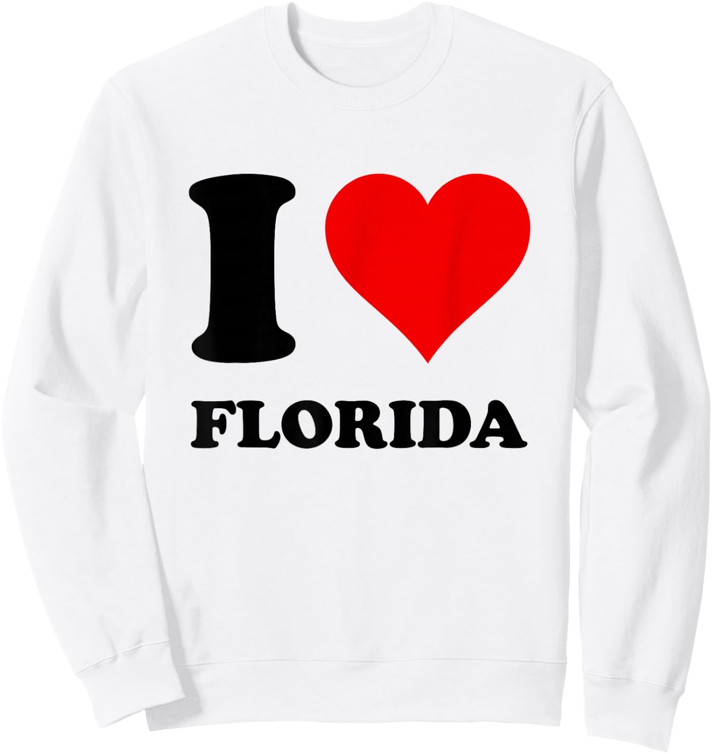 I Love Florida Sweatshirt - Sweatshirt | White