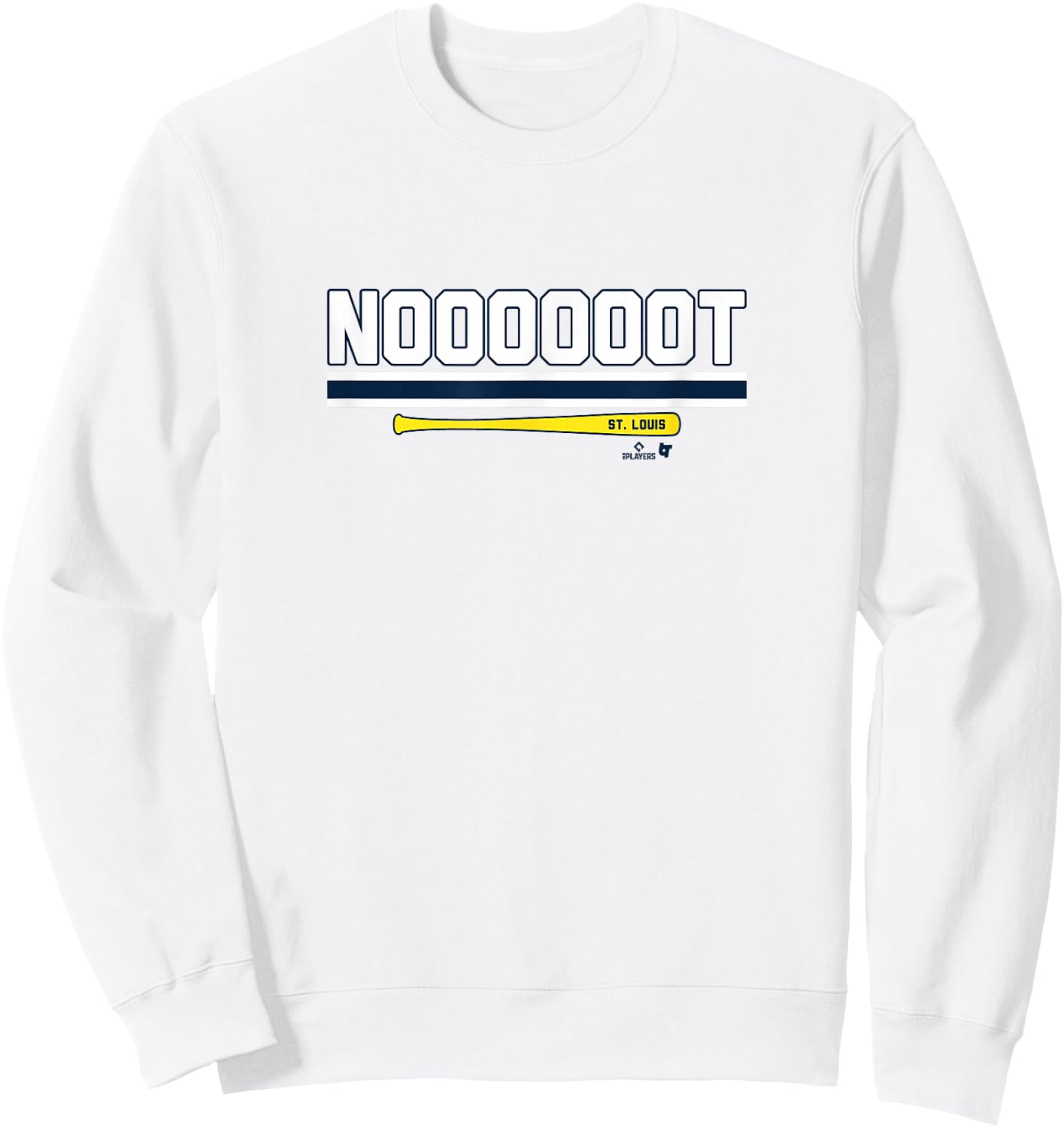 Lars Nootbaar - NOOOOOOT - St. Louis Baseball Sweatshirt - Sweatshirt | White