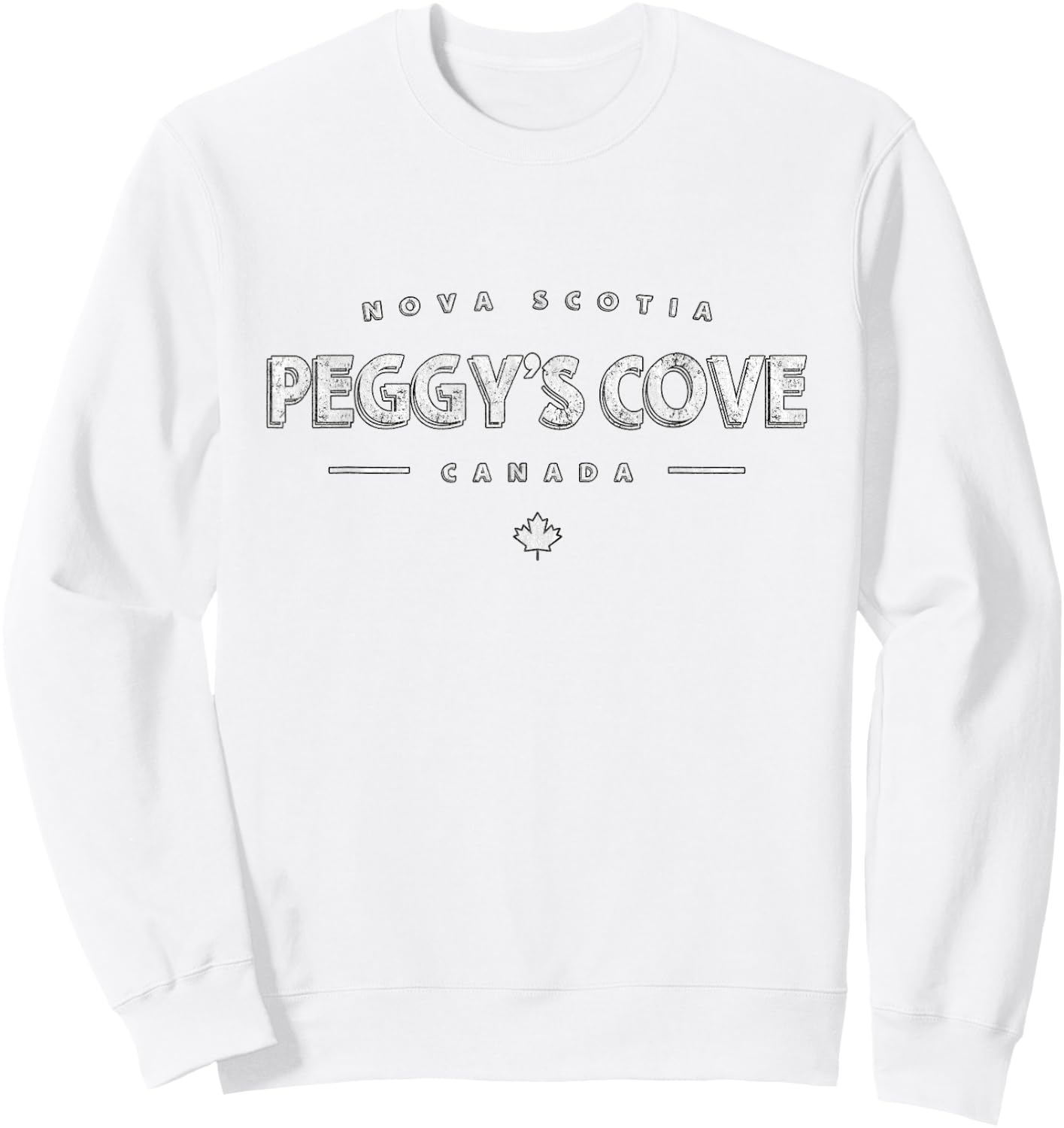Peggy's Cove Nova Scotia Canada - Peggy's Cove Canada Sweatshirt - Sweatshirt | White