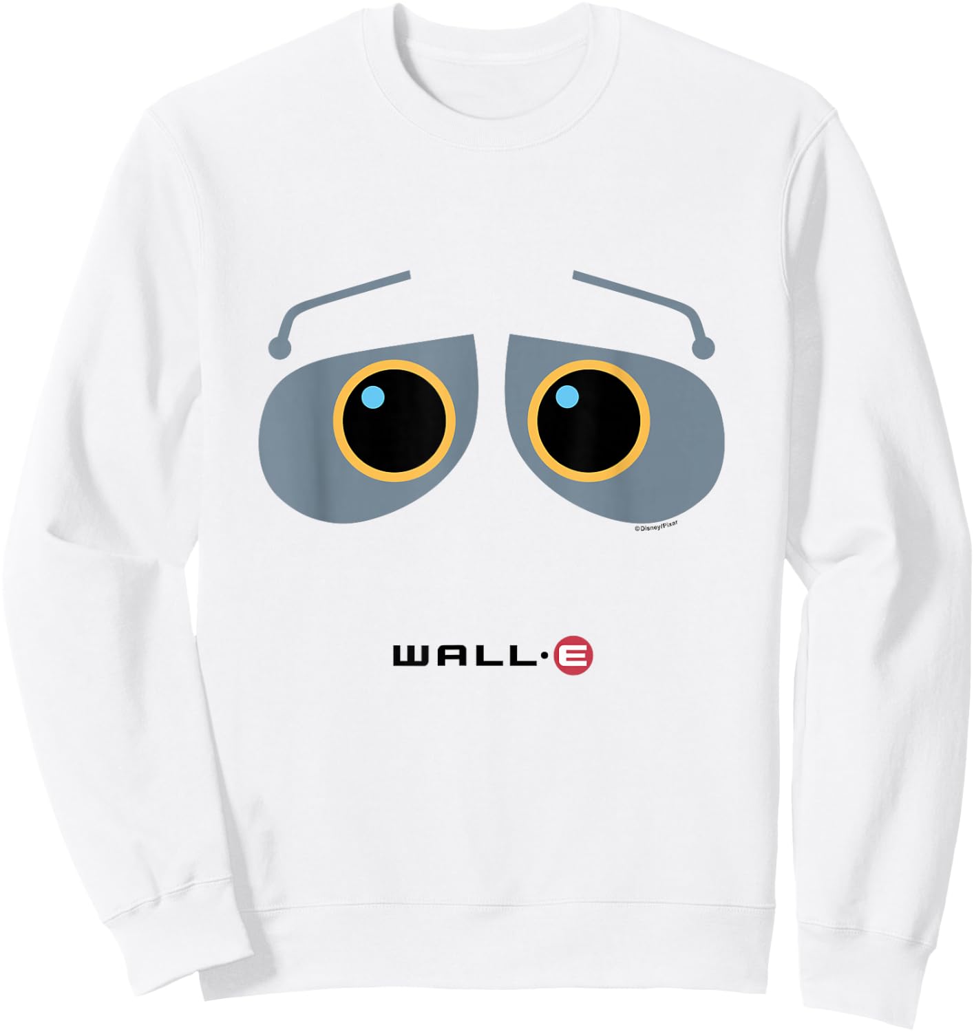 Wall-E - Wall-E Eyes Sweatshirt - Sweatshirt | White