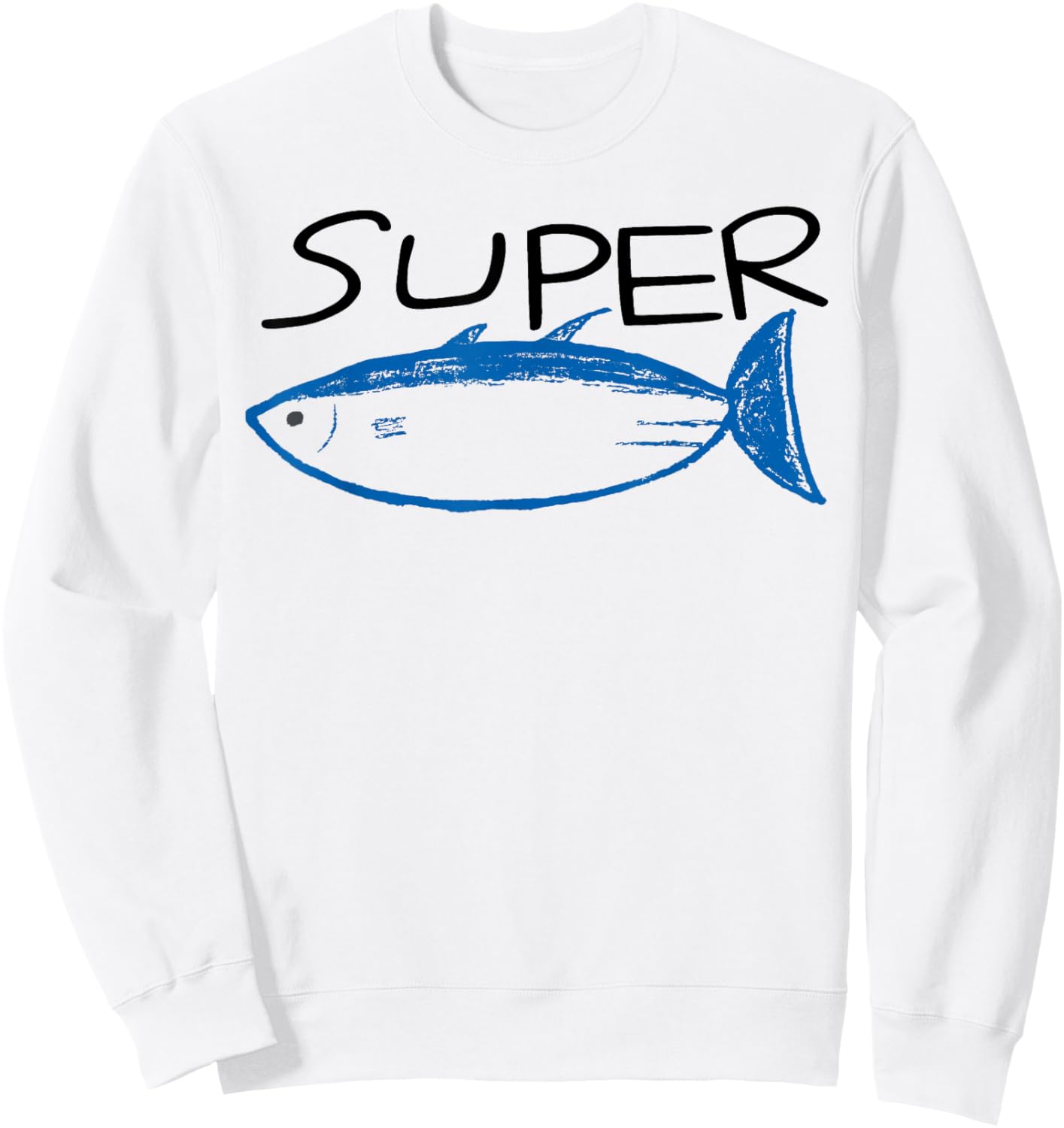 Super Tuna Jin Sweatshirt - Sweatshirt | White