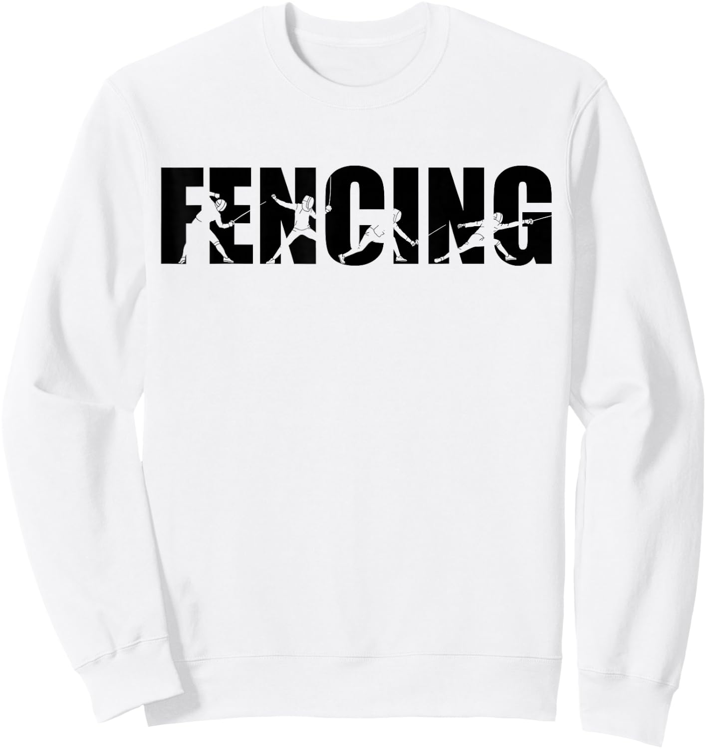 Fencing Gear Sweatshirt - Sweatshirt | White