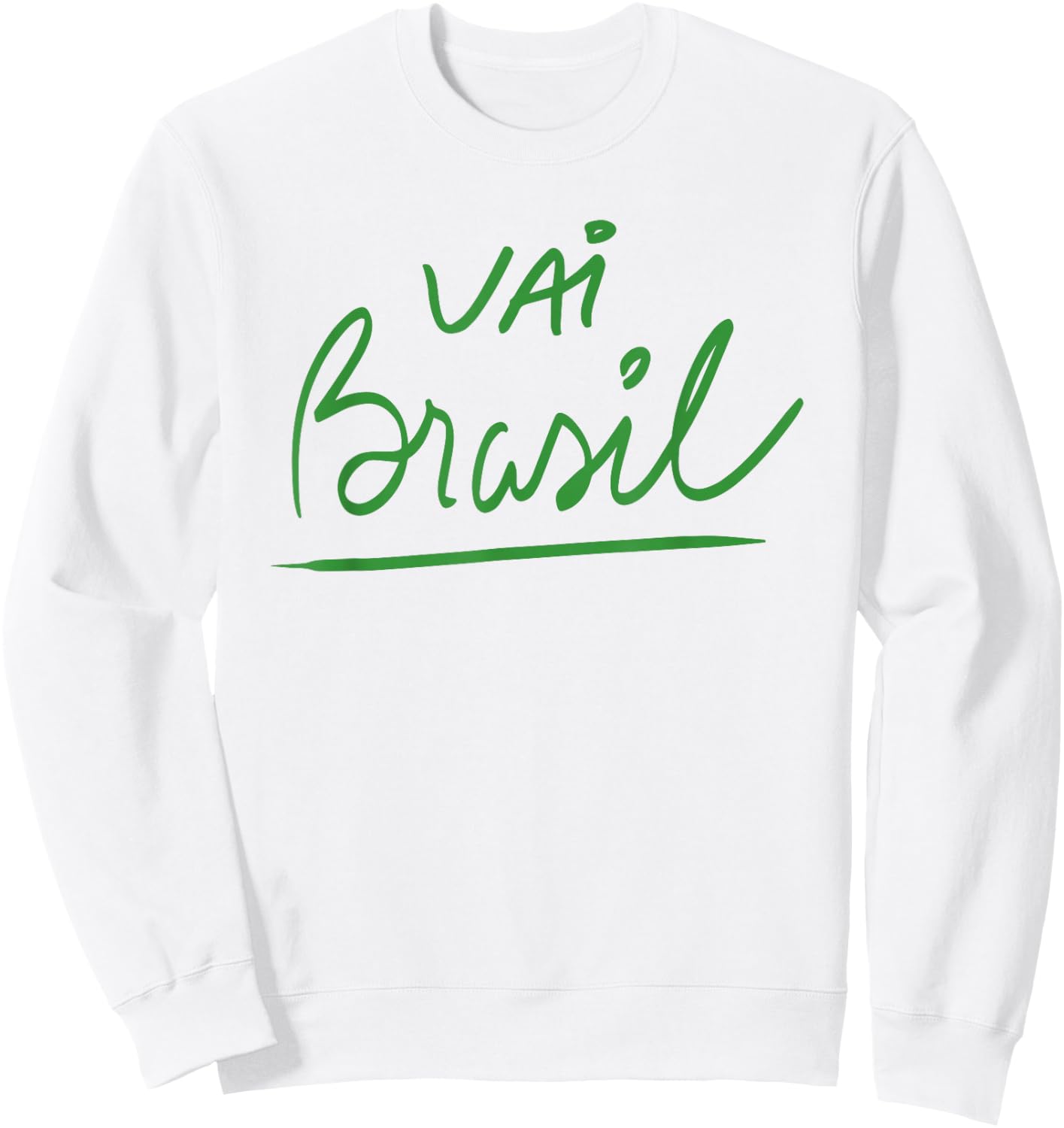 Camisa Brasil Brazil Soccer Jersey Football Brazilian Flag Sweatshirt - Sweatshirt | White