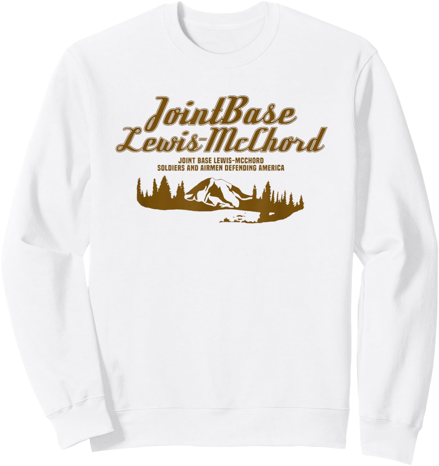 Joint Base Lewis-mcchord Sweatshirt - Sweatshirt | White