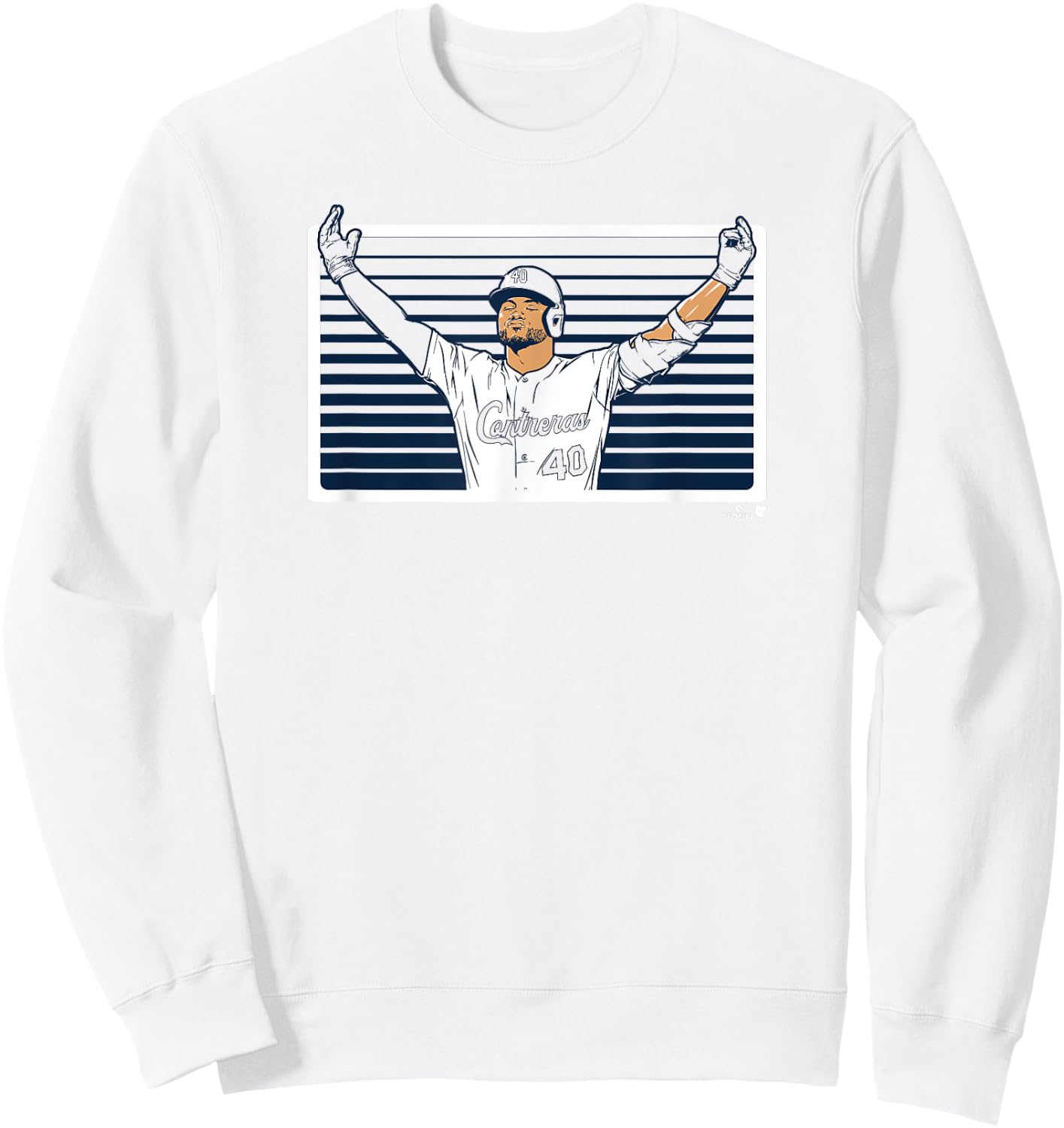 Willson Contreras - Boo Bird - St. Louis Baseball Sweatshirt - Sweatshirt | White