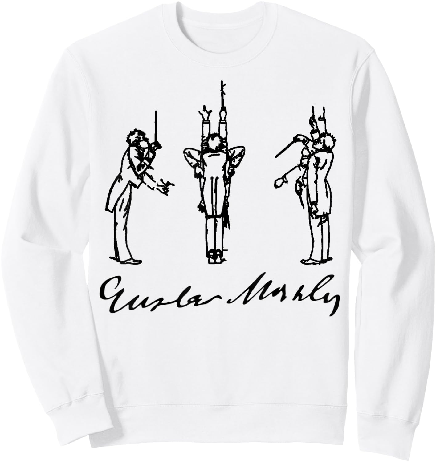 Mahler composer conductor classical music Sweatshirt - Sweatshirt | White